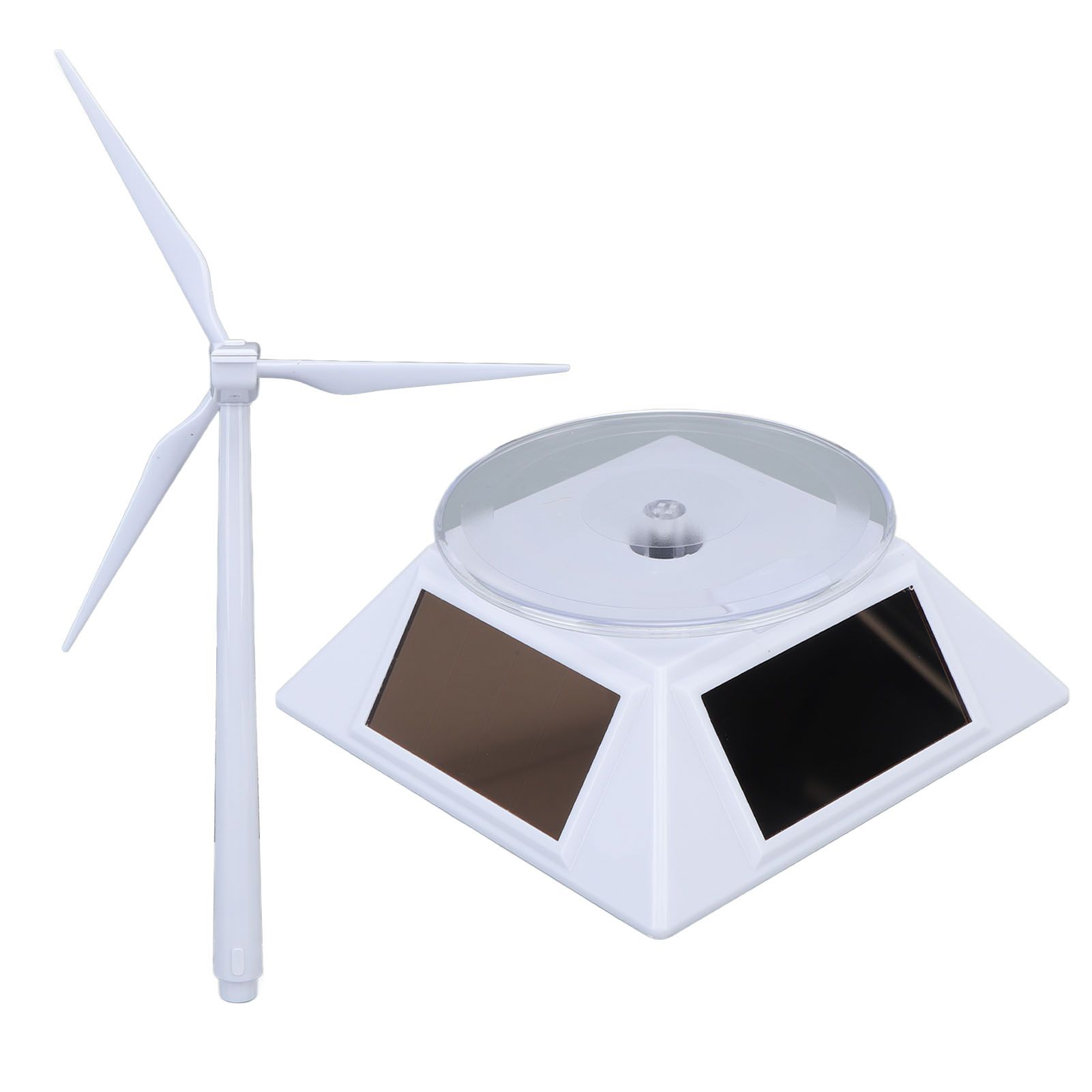 Solar Energy Wind Mill Toy Educational Decorative Dual Use Turbine Solar Powered Windmills for Kids Science Teaching - Image 6