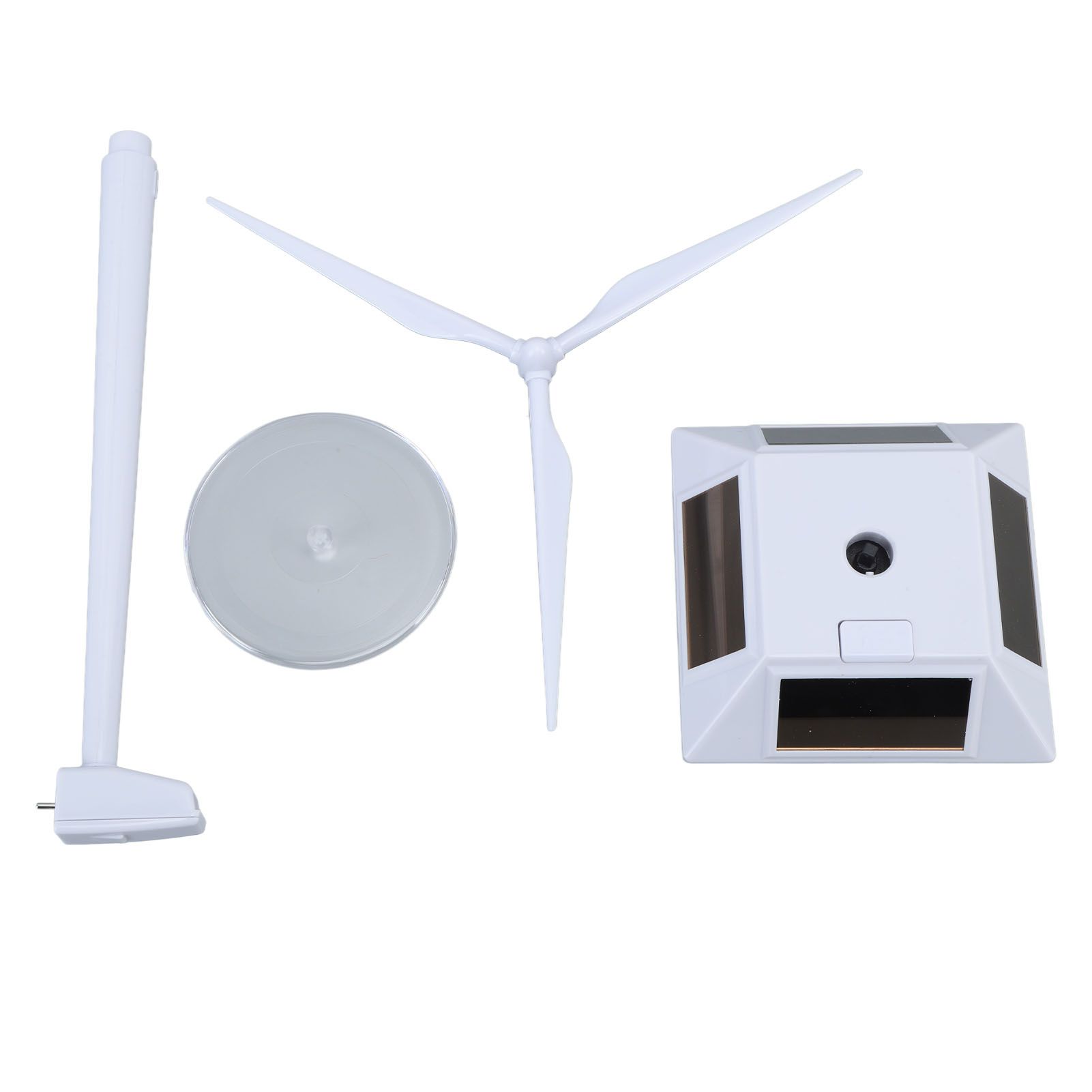 Solar Energy Wind Mill Toy Educational Decorative Dual Use Turbine Solar Powered Windmills for Kids Science Teaching - Image 8