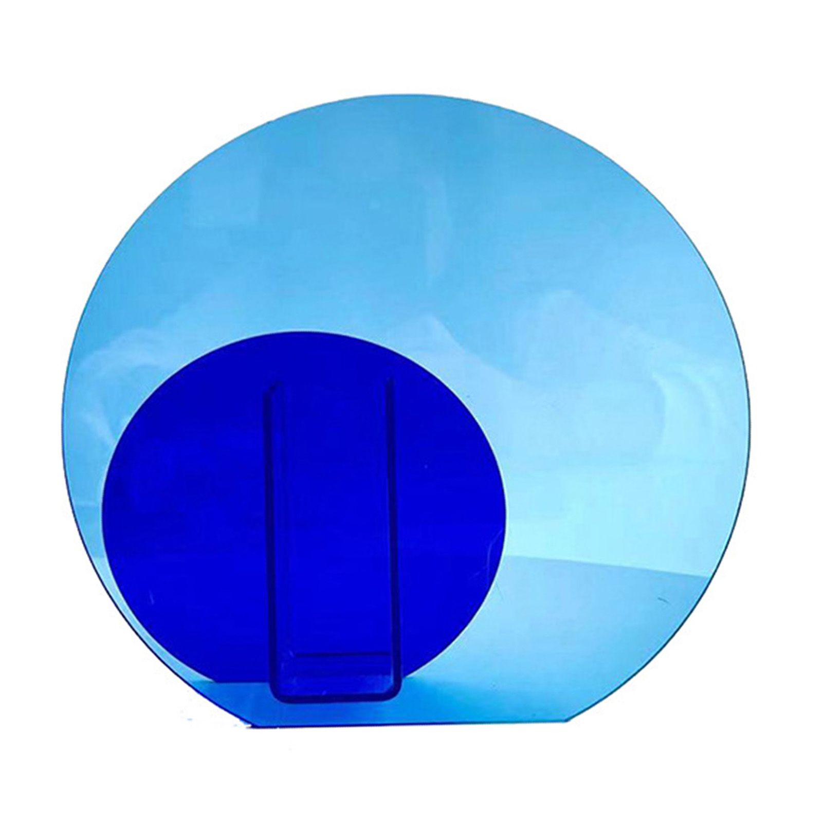 Neon Acrylic Vase Easy To Keep Clean Fashionable Geometric Acrylic Floral Vase for Home Decoration Major and Minor Circle - Image 1