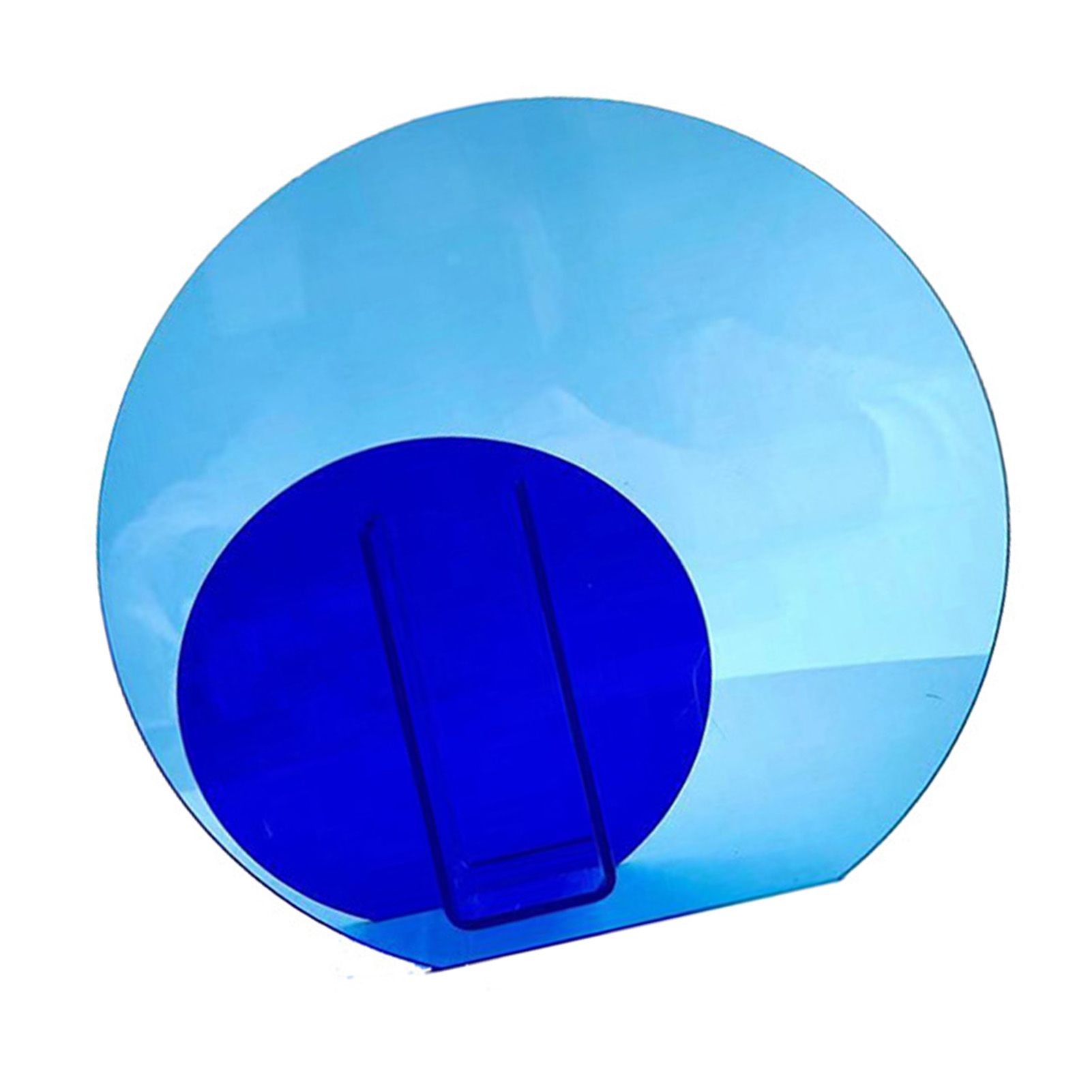Neon Acrylic Vase Easy To Keep Clean Fashionable Geometric Acrylic Floral Vase for Home Decoration Major and Minor Circle - Image 2