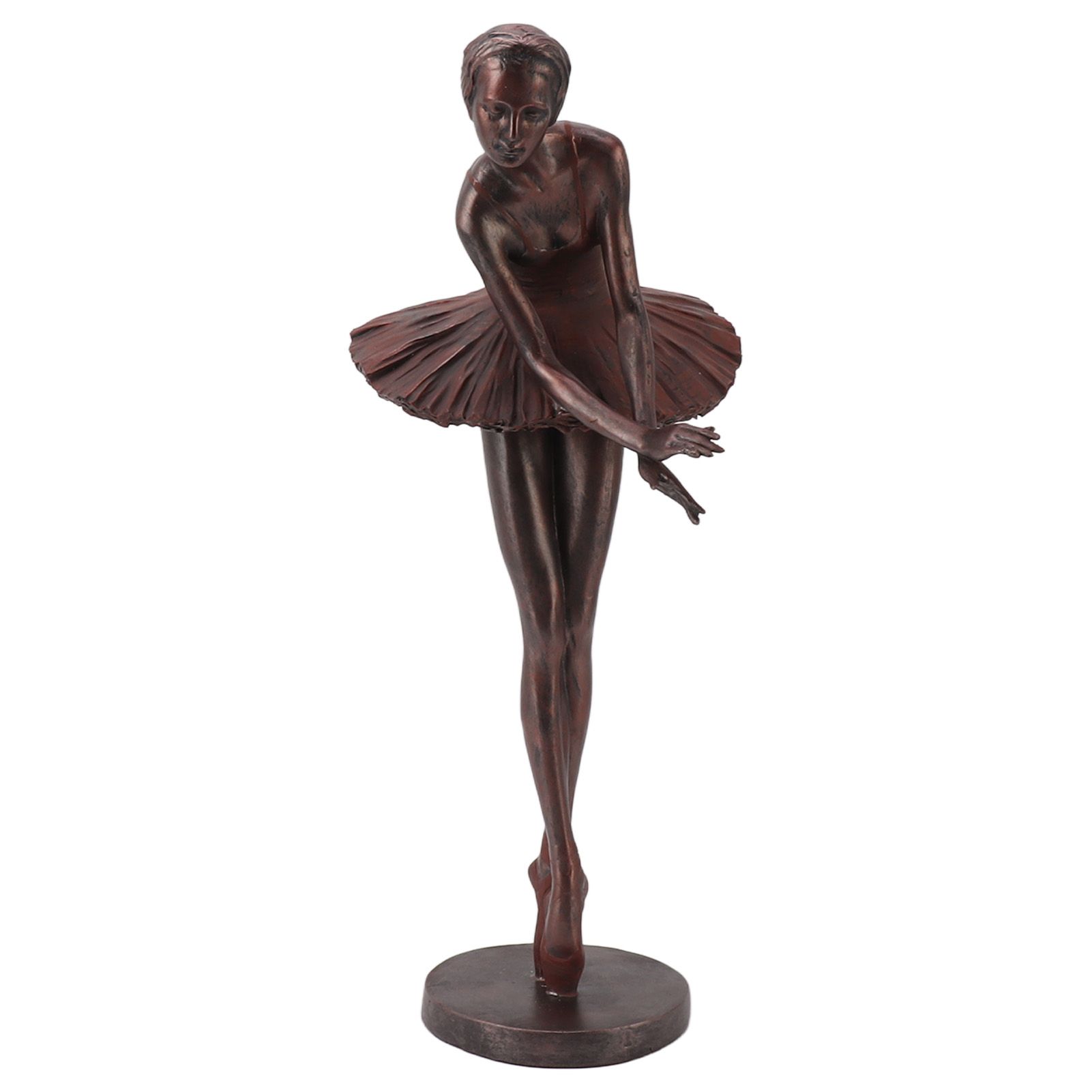 Ballet Dancer Statue Exquisite Resin Ballet Dancer Figurines for Desk Bookshelf Dinning Table Decoration - Image 1