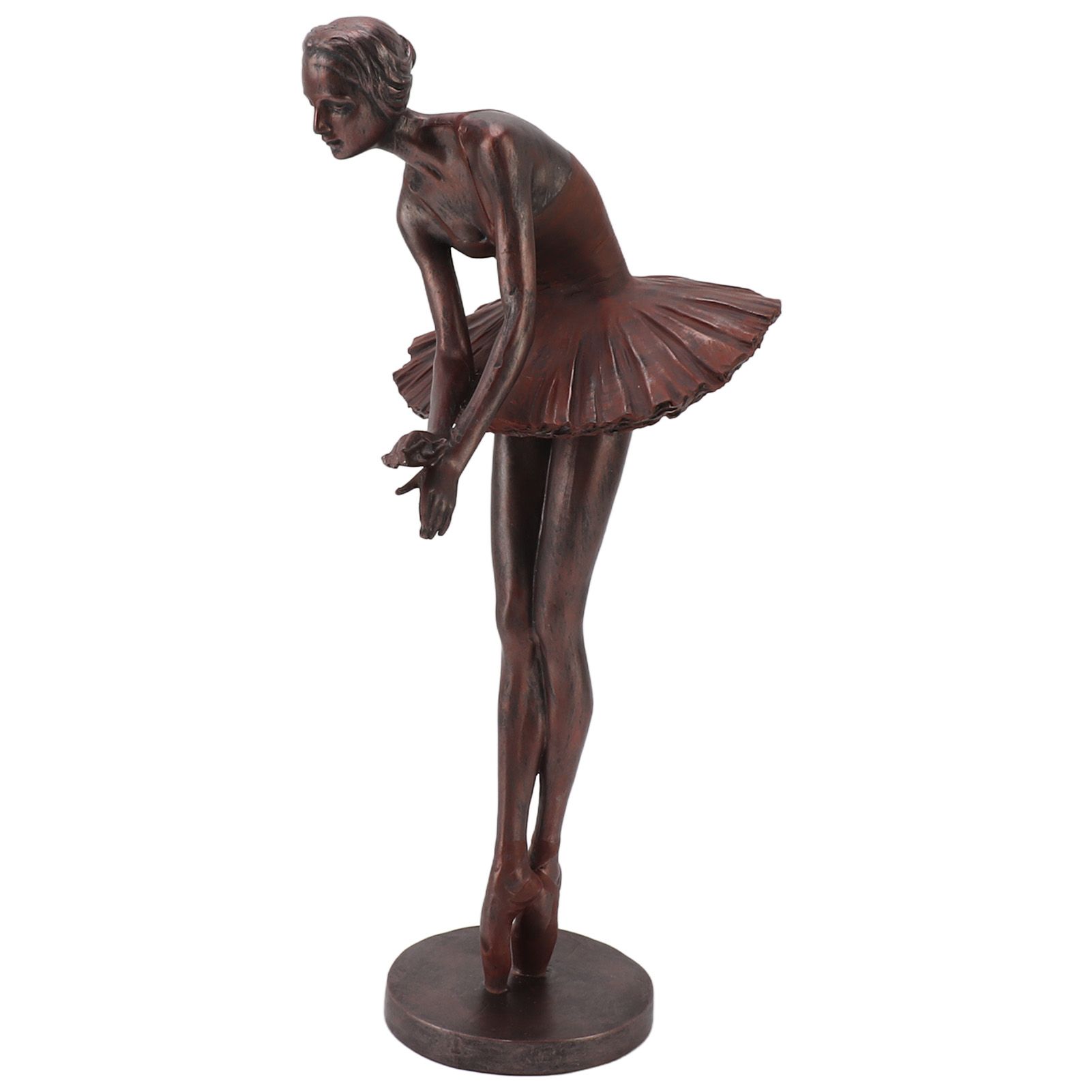 Ballet Dancer Statue Exquisite Resin Ballet Dancer Figurines for Desk Bookshelf Dinning Table Decoration - Image 2