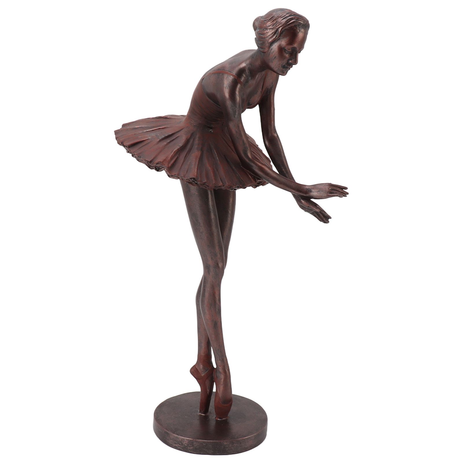 Ballet Dancer Statue Exquisite Resin Ballet Dancer Figurines for Desk Bookshelf Dinning Table Decoration - Image 4