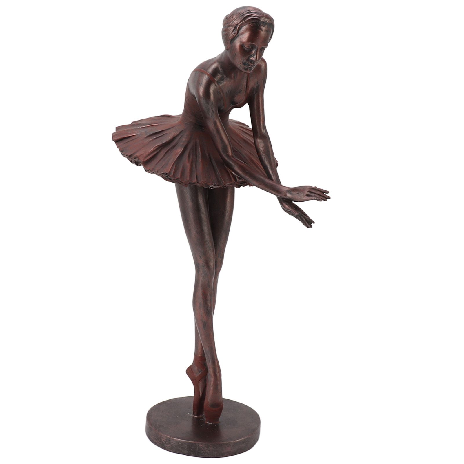 Ballet Dancer Statue Exquisite Resin Ballet Dancer Figurines for Desk Bookshelf Dinning Table Decoration - Image 5