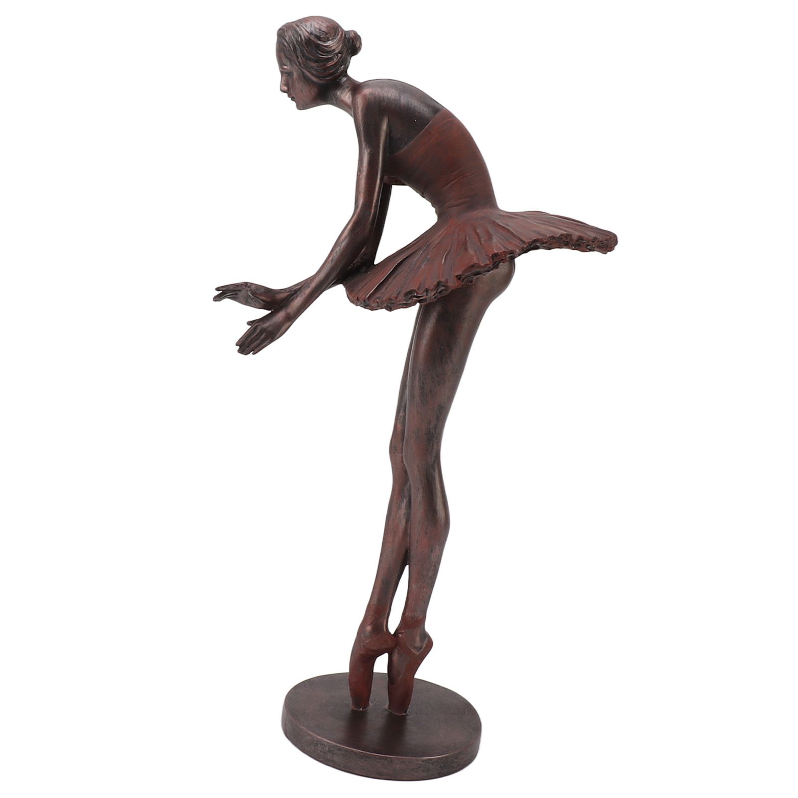 Ballet Dancer Statue Exquisite Resin Ballet Dancer Figurines for Desk Bookshelf Dinning Table Decoration - Image 6