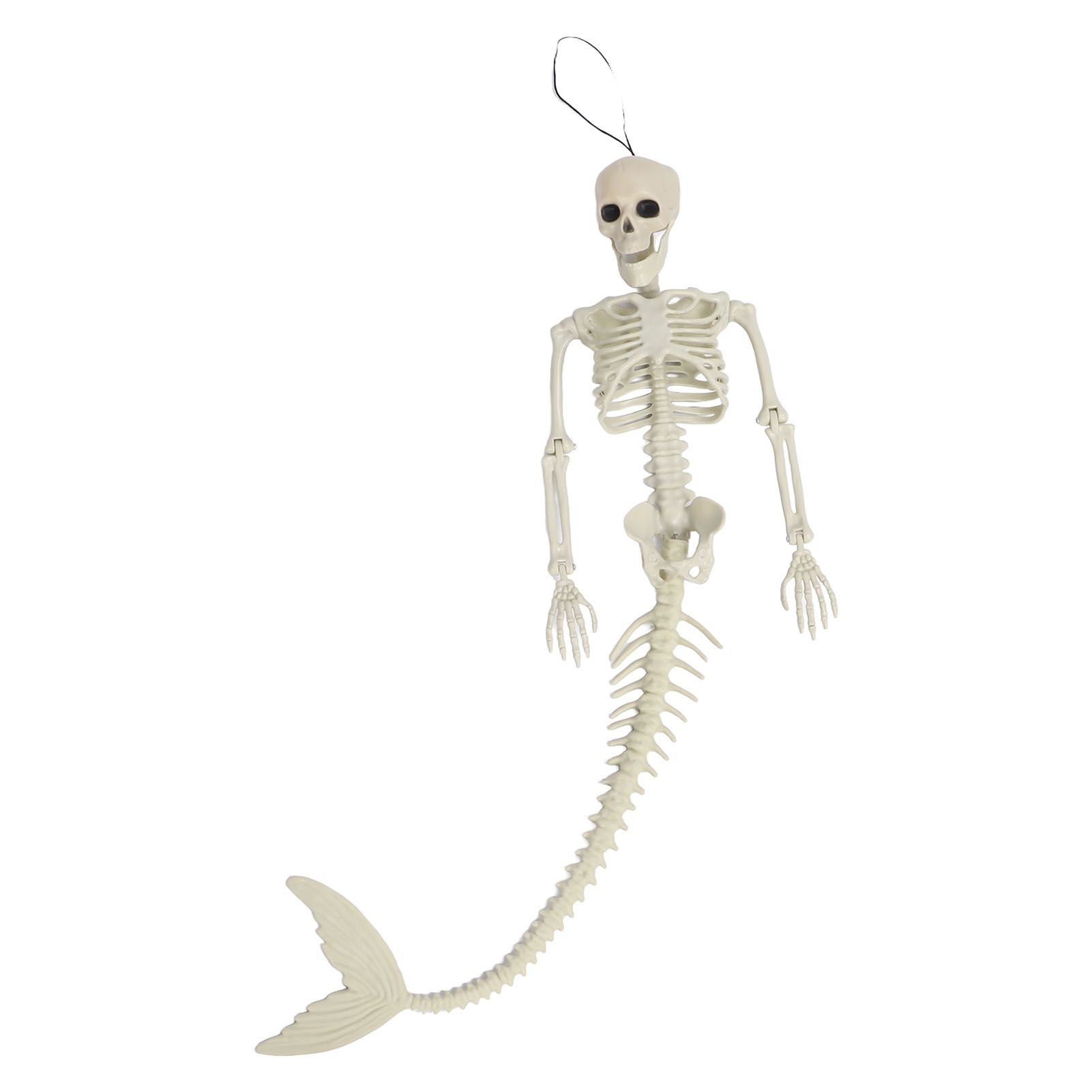 Halloween Skeleton Decoration Realistic Scary Skeleton Figurine Ornament for Haunted House Party Outdoor - Image 1