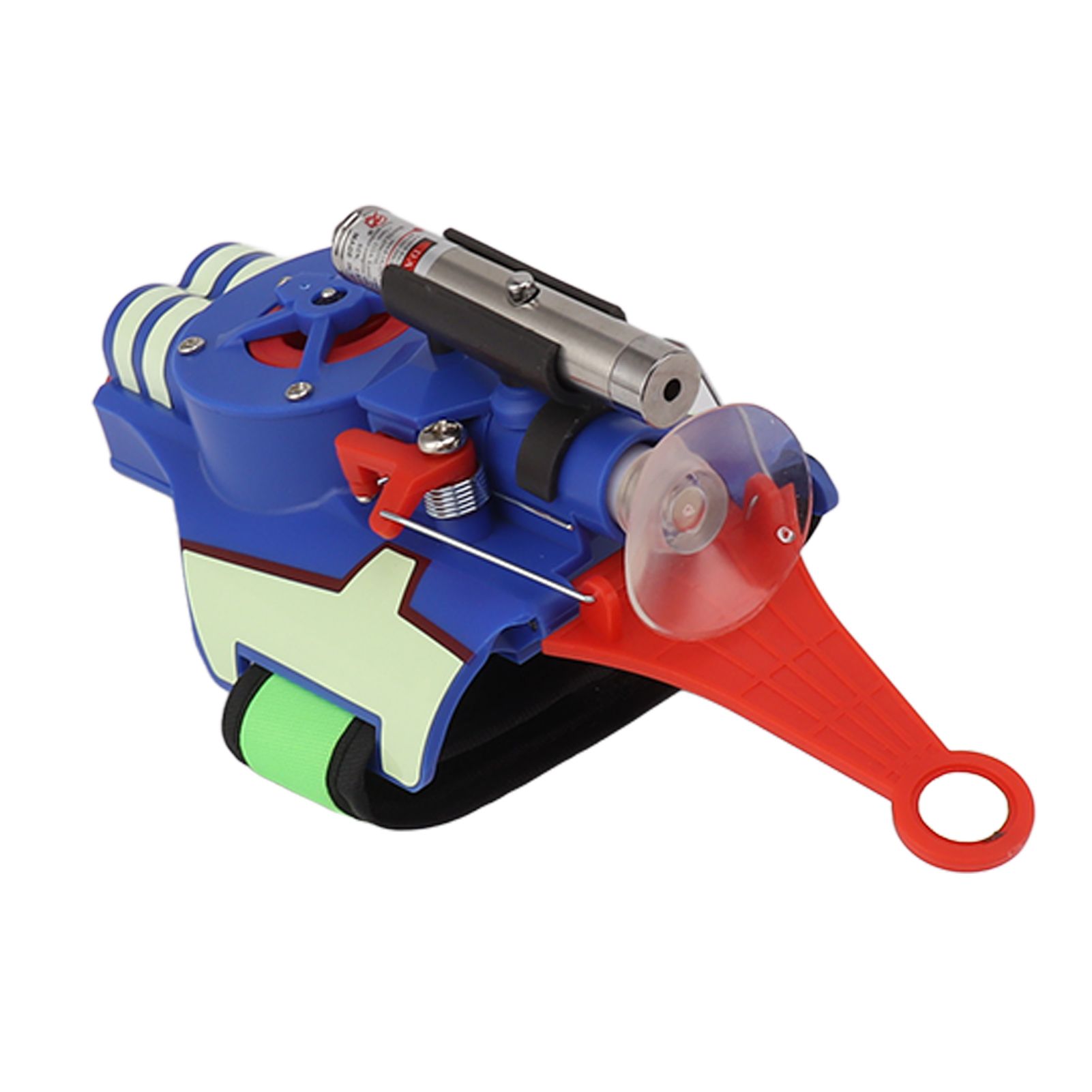 Web Launcher String Shooters Toy Spider Web Shooters with Glowing Luminous Laser 3M Effective Distance Cool Stuff Fun Toys for Men Kids Blue - Image 2