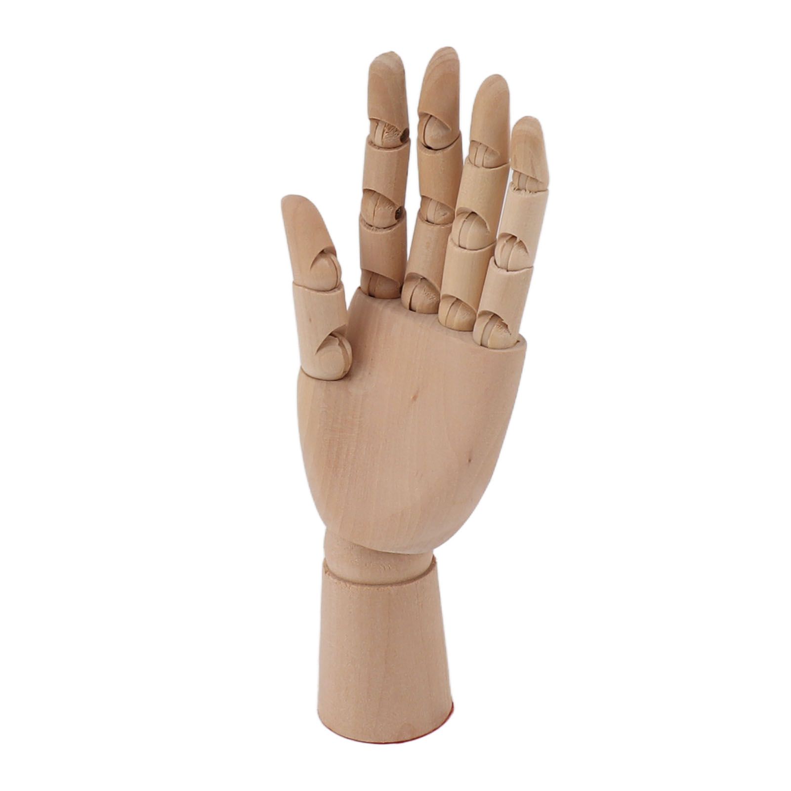 Flexible Wooden Hand Model Moveable Wooden Artists Manikin Hand Figure Hand Model for Sketching Drawing Painting 7116A 0101 Left Hand Small - Image 6