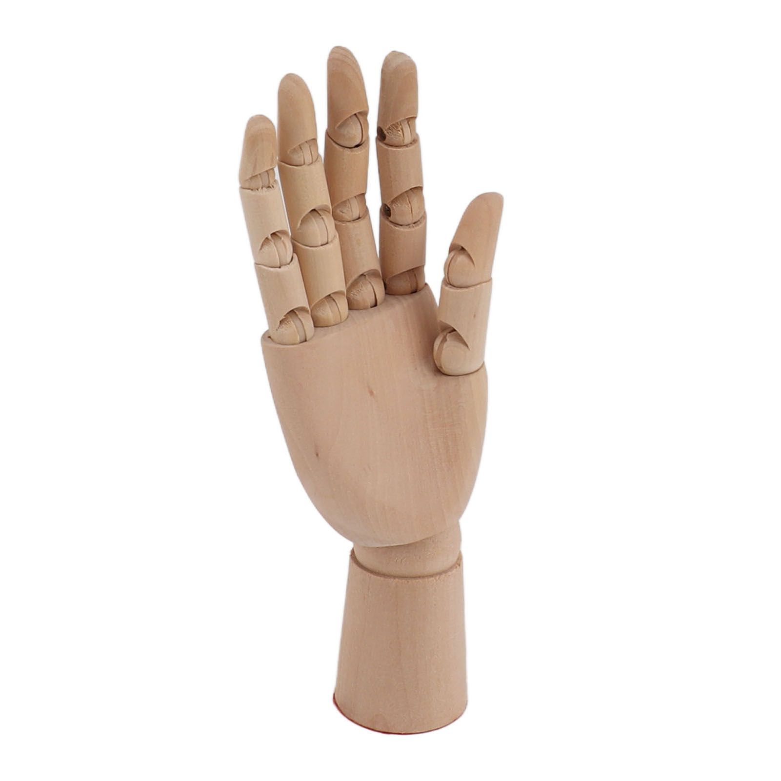 Flexible Wooden Hand Model Moveable Wooden Artists Manikin Hand Figure Hand Model for Sketching Drawing Painting 7116A 0201 Right Hand Small - Image 3
