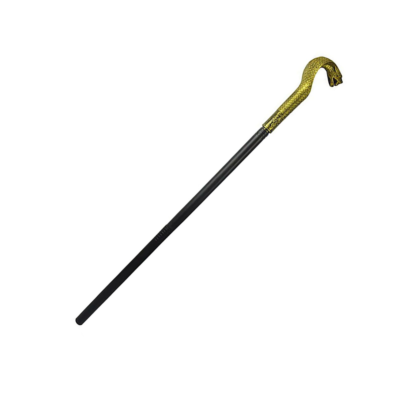 Mystical Pharaoh Accessory Ancient Egyptian Style Staff Scepter Costume Accessory Prop for Halloween Dress Up Parties Golden Snake Head - Image 4