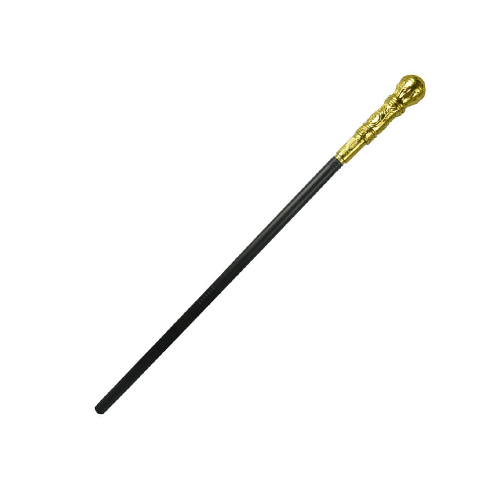 Mystical Pharaoh Accessory Ancient Egyptian Style Staff Scepter Costume Accessory Prop for Halloween Dress Up Parties Golden Round Head - Image 4