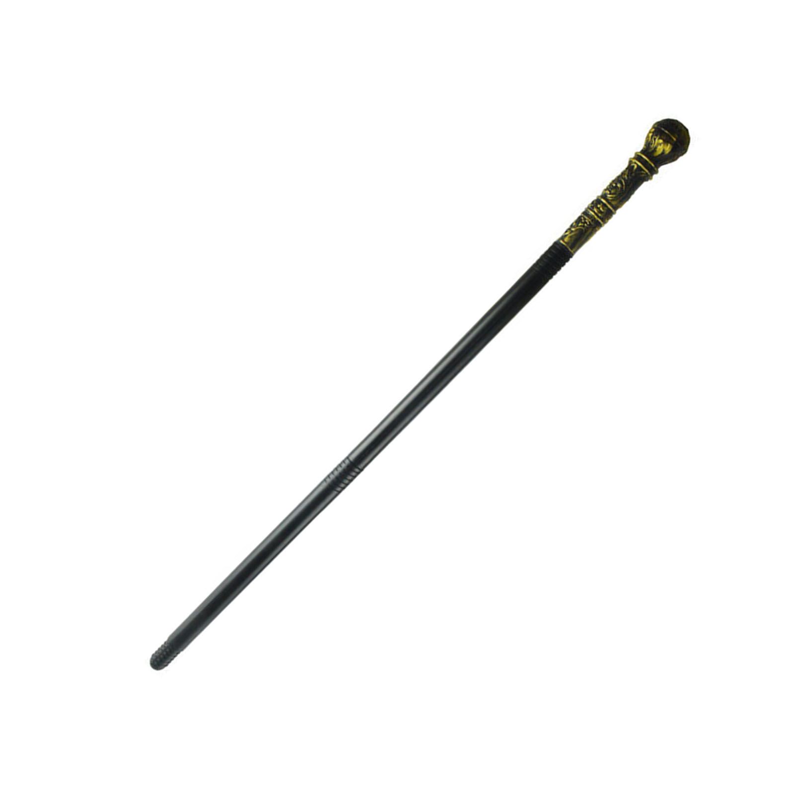 Mystical Pharaoh Accessory Ancient Egyptian Style Staff Scepter Costume Accessory Prop for Halloween Dress Up Parties Golden Bronze Round Head - Image 4