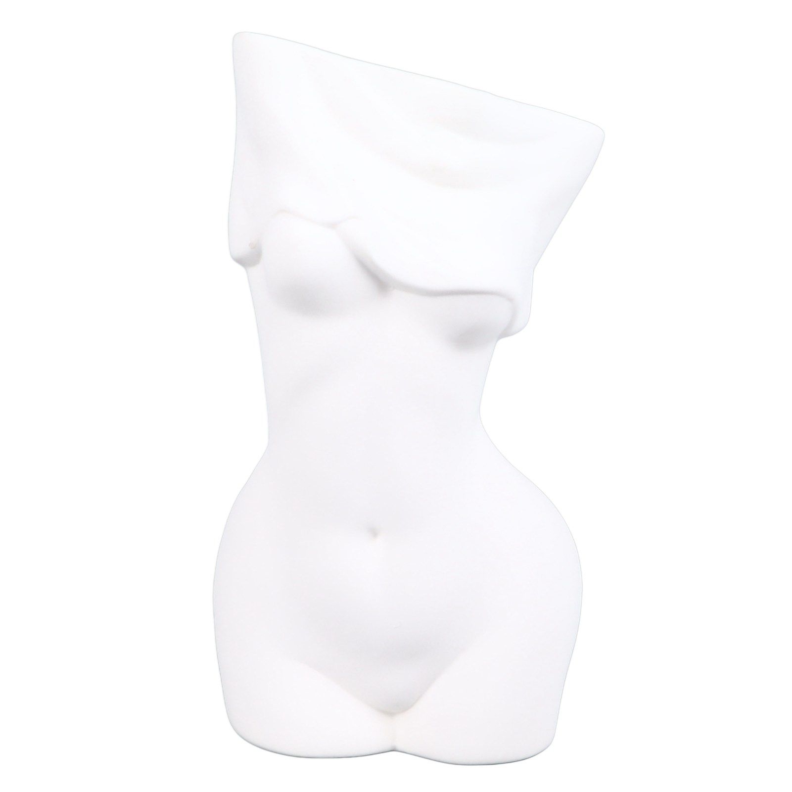 Feminine Body Vase Ceramic Modern Decorative Feminine Curve Flower Vase for Bedroom Living Room Bathroom Office Table - Image 1