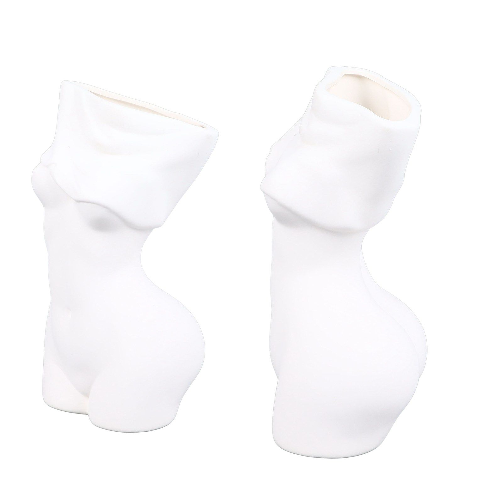 Feminine Body Vase Ceramic Modern Decorative Feminine Curve Flower Vase for Bedroom Living Room Bathroom Office Table - Image 8