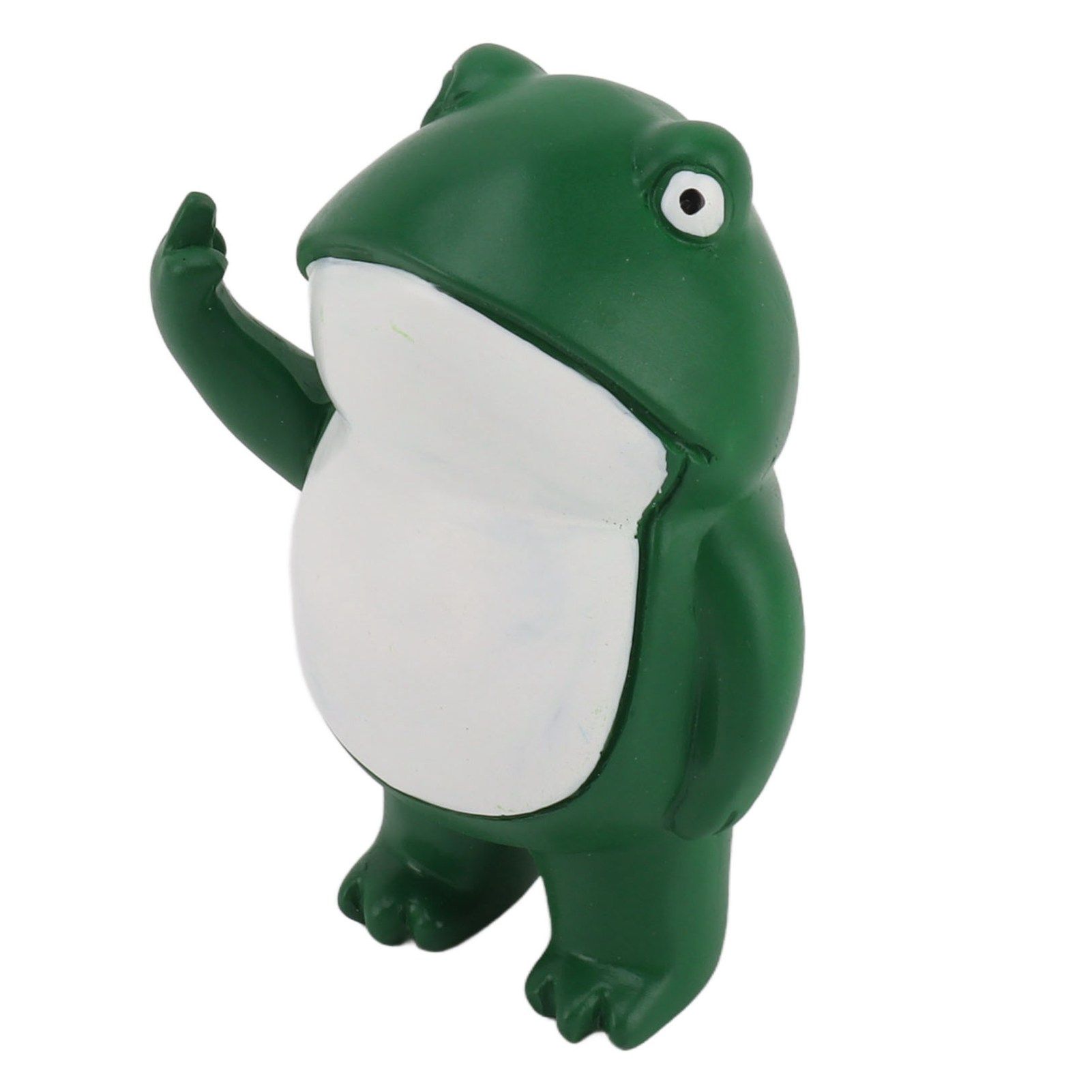Rebellious Frog Figurine Middle Finger Frog Resin Ornament Frog Craft Decoration Sculpture for Home Office Desktop - Image 5