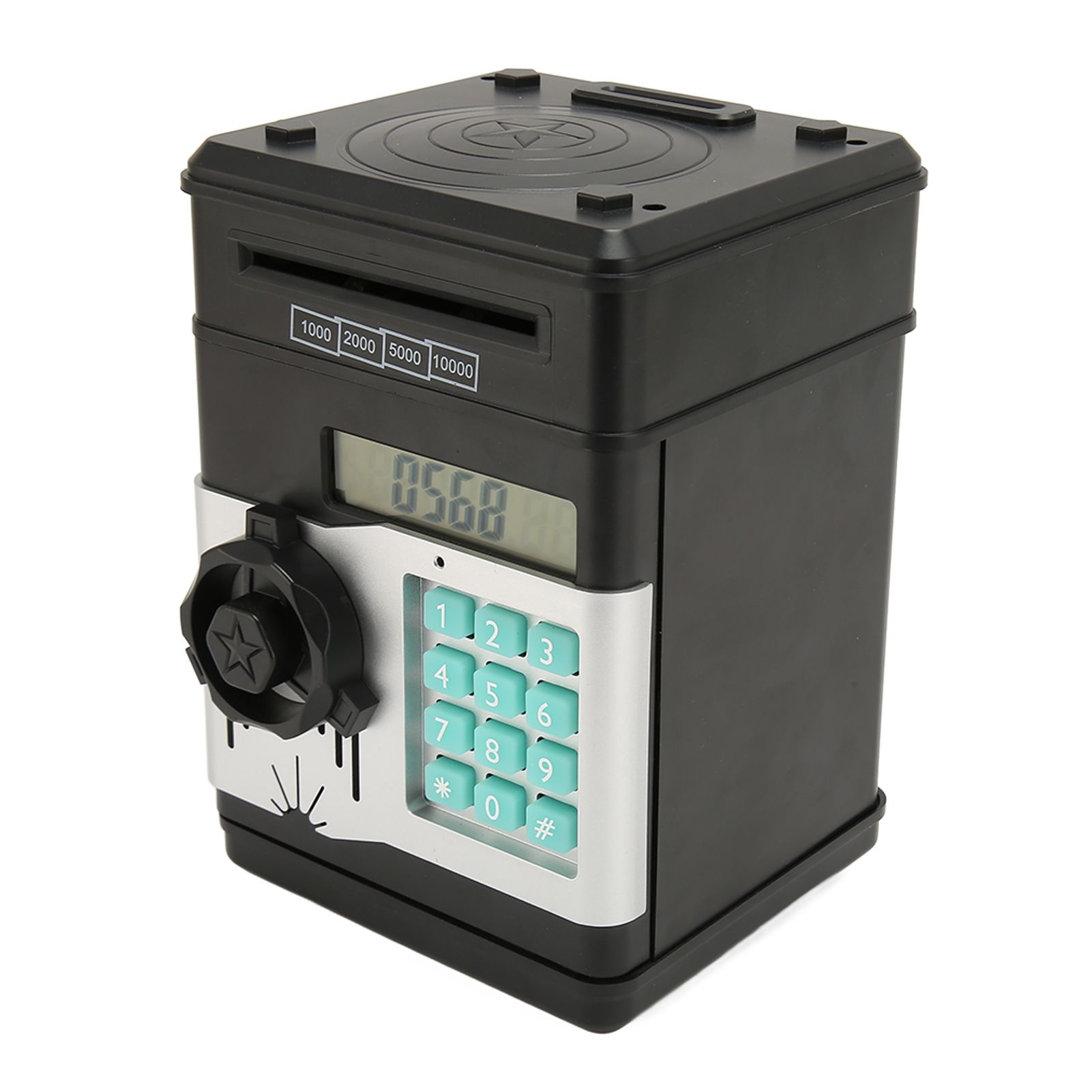 Electronic Coin Money Bank Piggy Bank Cash Coin Can ATM Bank Birthday Halloween Christmas Gifts Boys Girls Children Toys Second Generation USD - Image 3