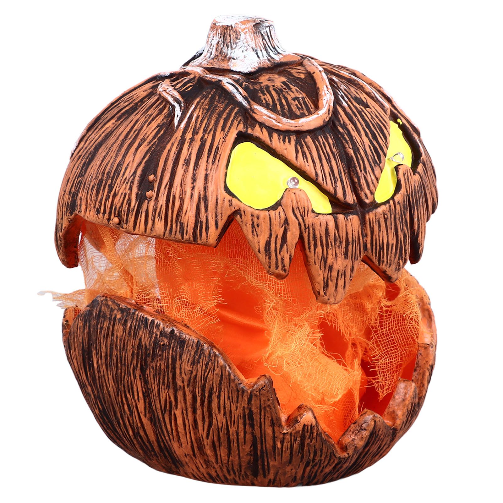 20cm Voice Activated Pumpkin Lifting Lighting Pumpkin Decoration for Indoor Lawn Table Halloween Haunted House - Image 3