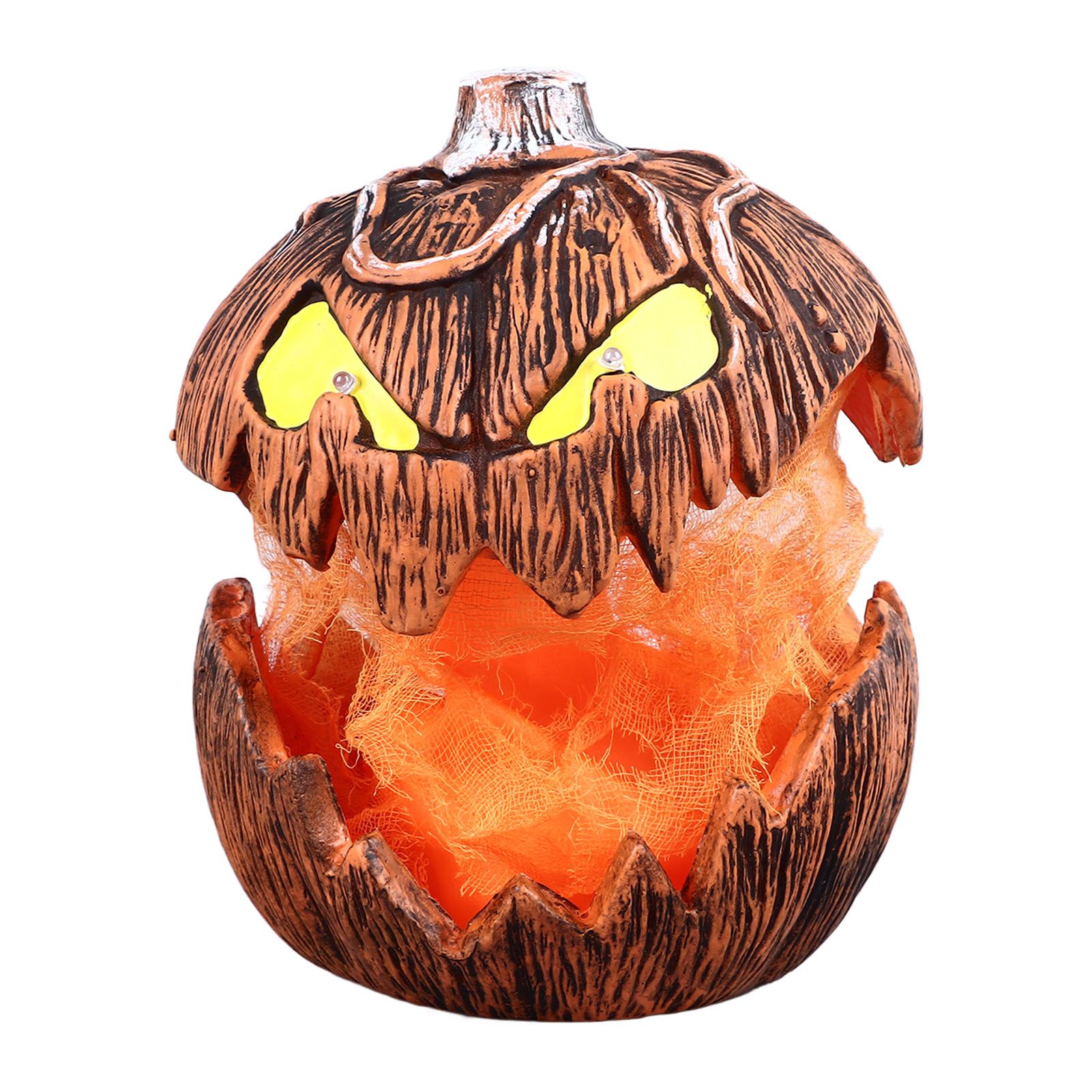 20cm Voice Activated Pumpkin Lifting Lighting Pumpkin Decoration for Indoor Lawn Table Halloween Haunted House - Image 4