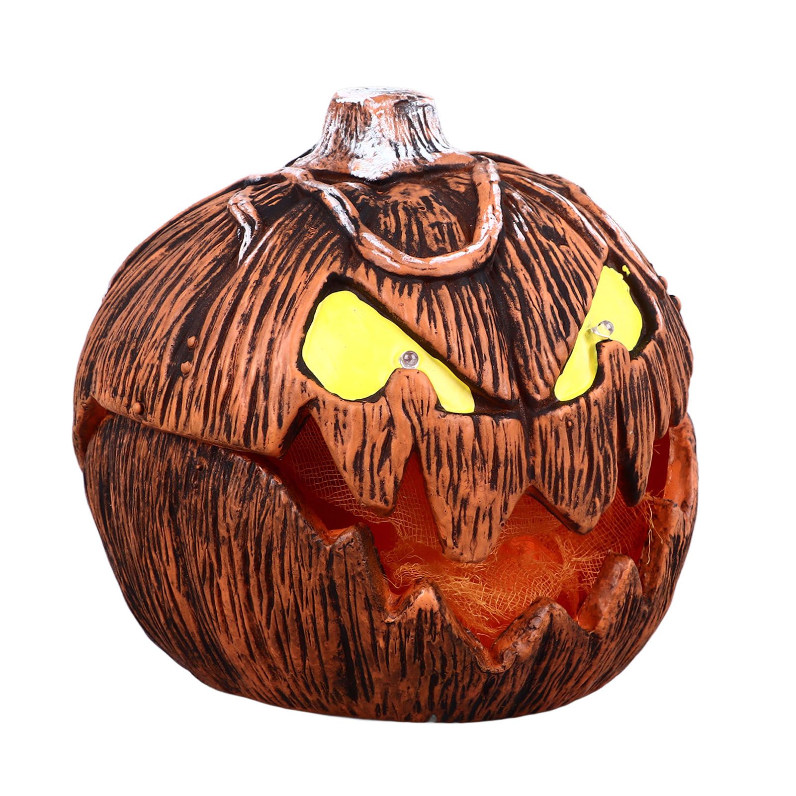 20cm Voice Activated Pumpkin Lifting Lighting Pumpkin Decoration for Indoor Lawn Table Halloween Haunted House - Image 6