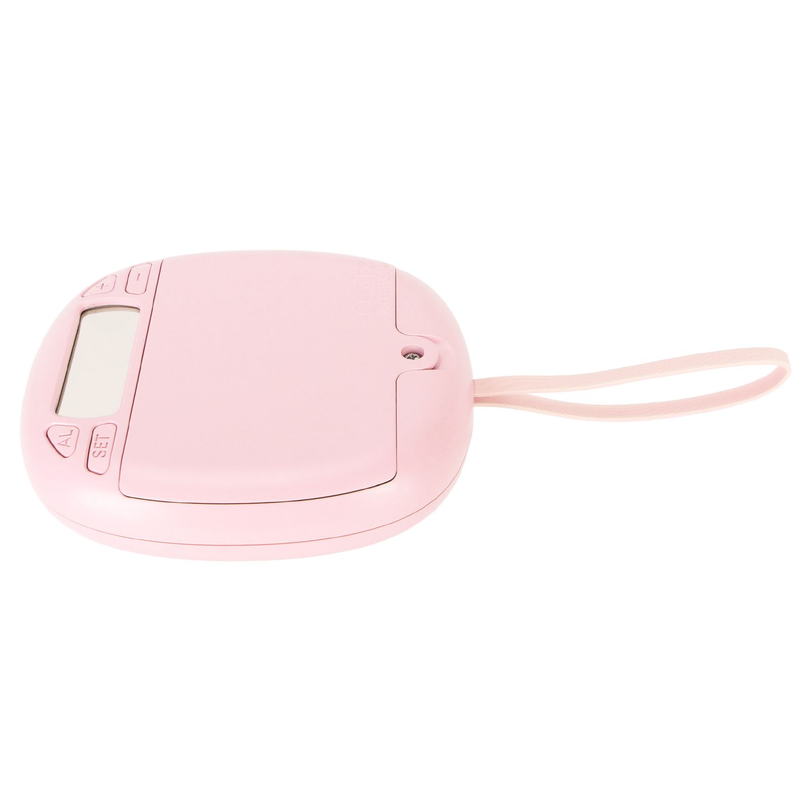 Vibrating Digital Alarm Clock Portable LED Electronic Digital Alarm Clock for Heavy Sleepers Students Children Rose Pink - Image 8