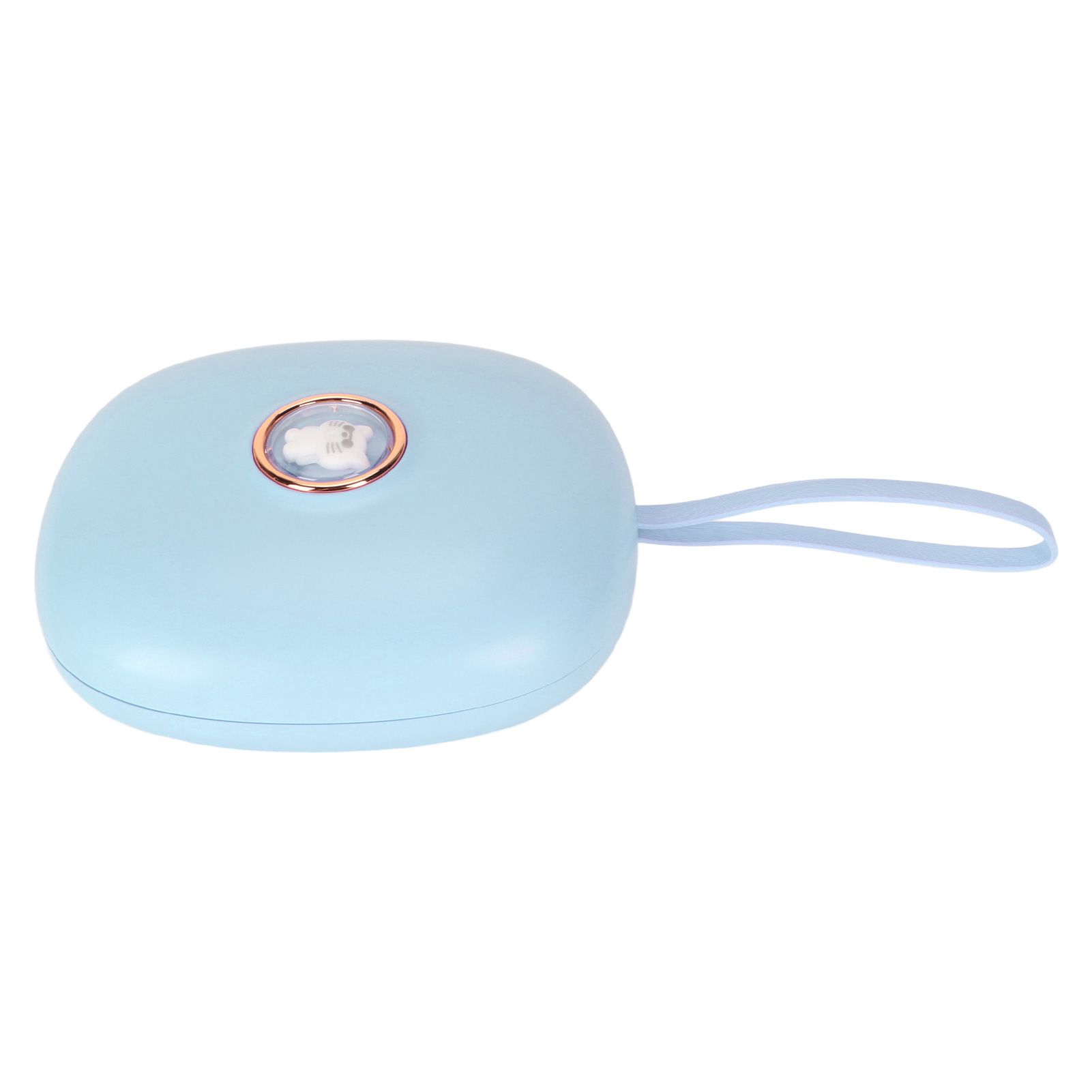 Vibrating Digital Alarm Clock Portable LED Electronic Digital Alarm Clock for Heavy Sleepers Students Children Sky Blue - Image 3