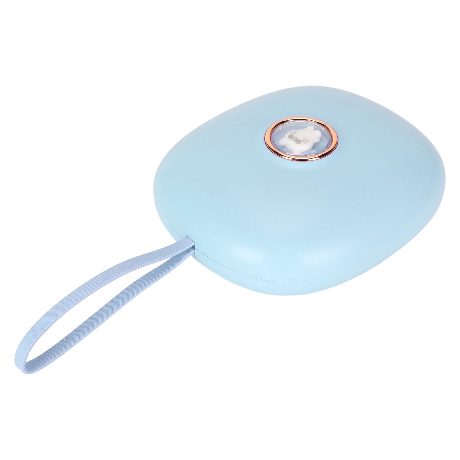 Vibrating Digital Alarm Clock Portable LED Electronic Digital Alarm Clock for Heavy Sleepers Students Children Sky Blue - Image 6