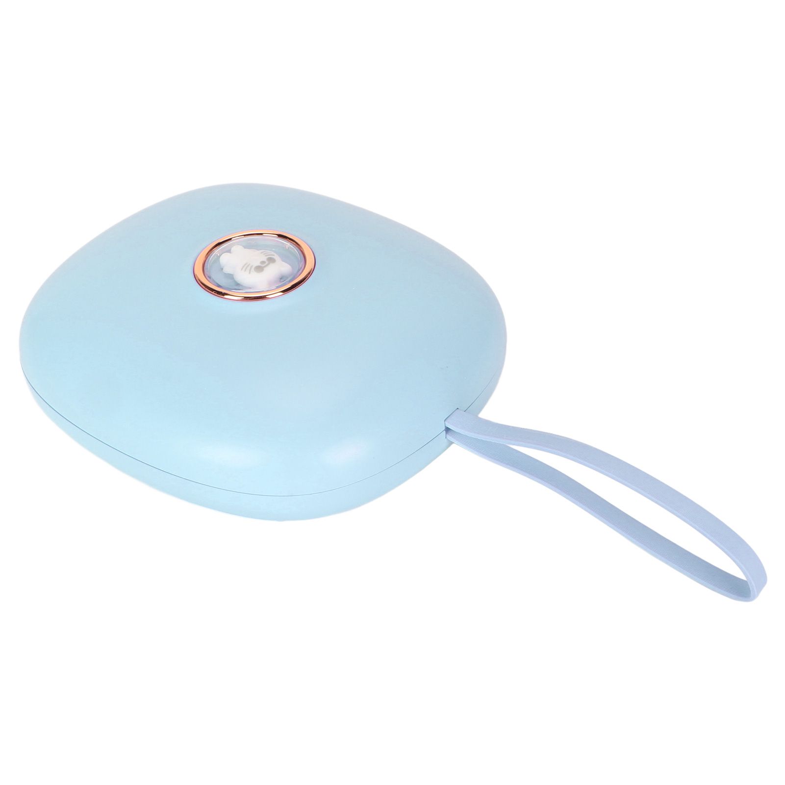 Vibrating Digital Alarm Clock Portable LED Electronic Digital Alarm Clock for Heavy Sleepers Students Children Sky Blue - Image 7