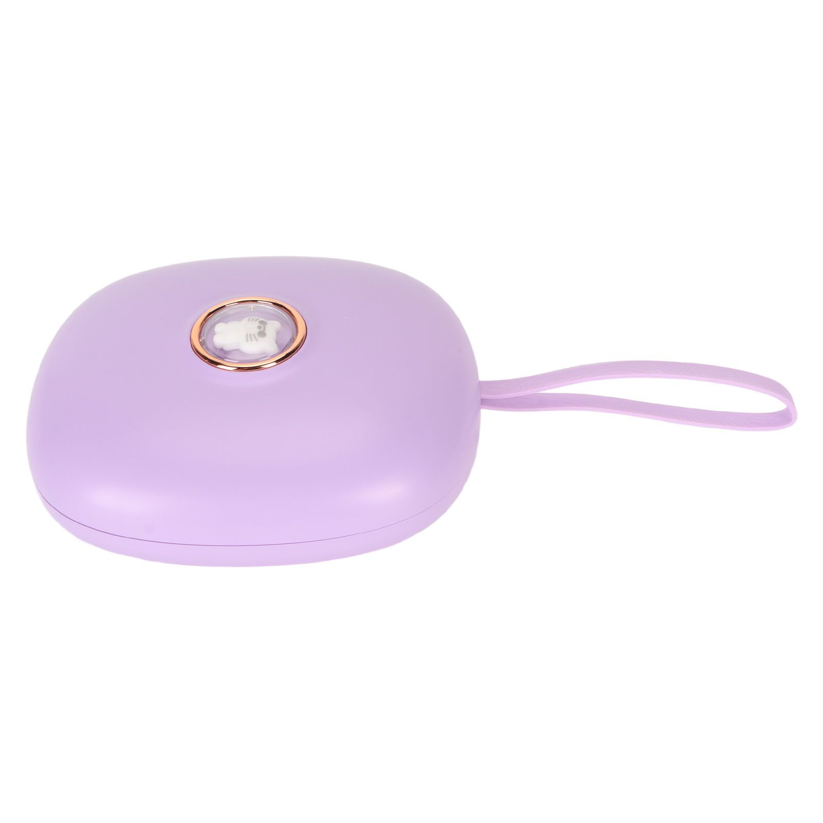 Vibrating Digital Alarm Clock Portable LED Electronic Digital Alarm Clock for Heavy Sleepers Students Children Lilac Purple - Image 3