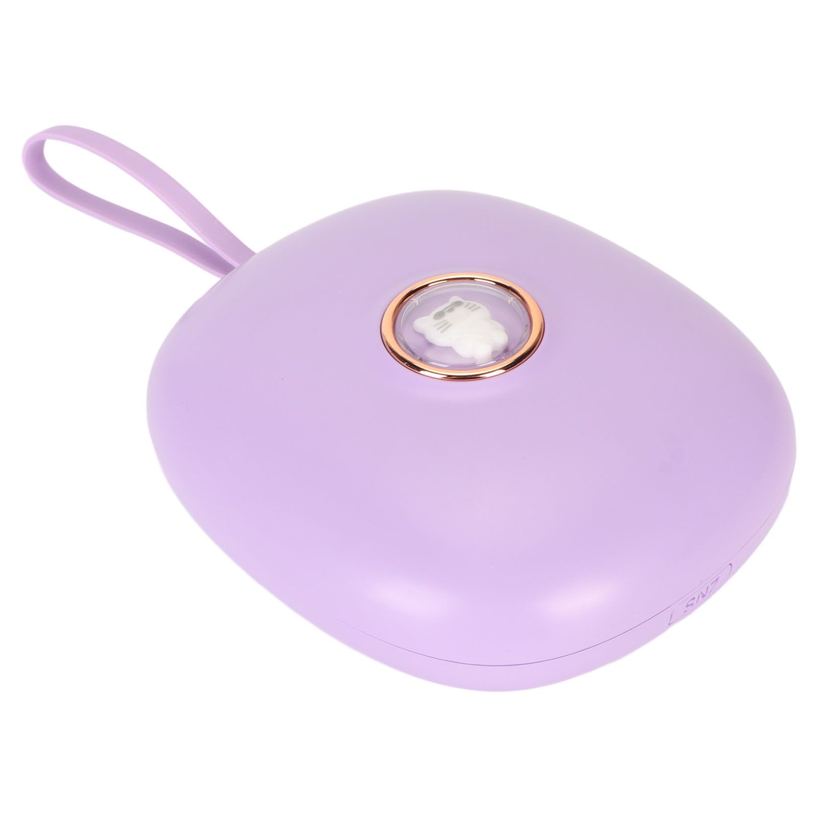 Vibrating Digital Alarm Clock Portable LED Electronic Digital Alarm Clock for Heavy Sleepers Students Children Lilac Purple - Image 4