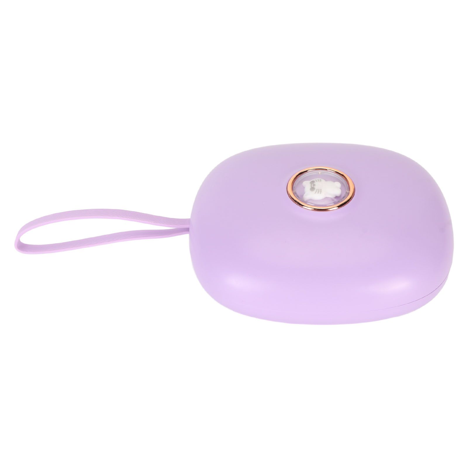 Vibrating Digital Alarm Clock Portable LED Electronic Digital Alarm Clock for Heavy Sleepers Students Children Lilac Purple - Image 5