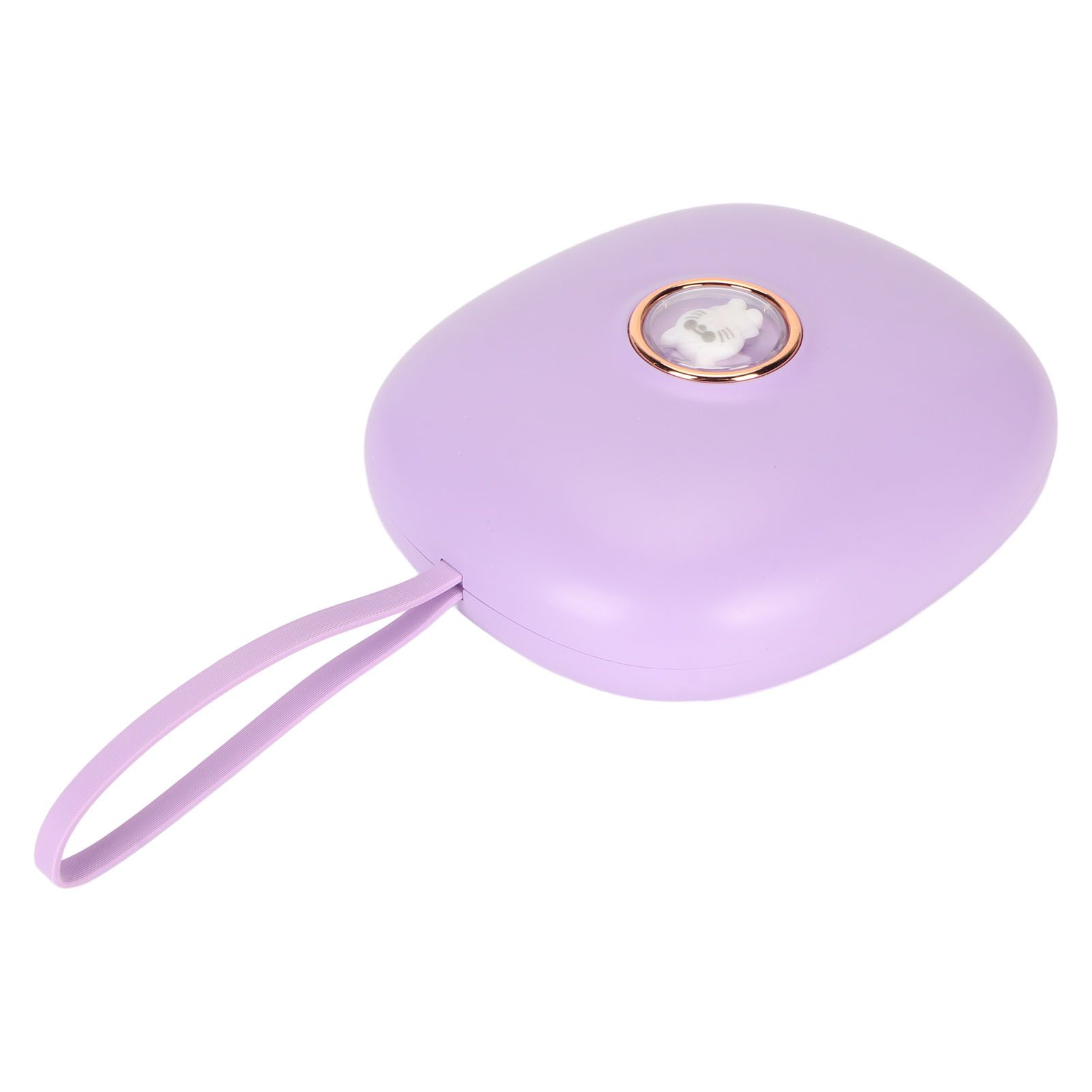 Vibrating Digital Alarm Clock Portable LED Electronic Digital Alarm Clock for Heavy Sleepers Students Children Lilac Purple - Image 6