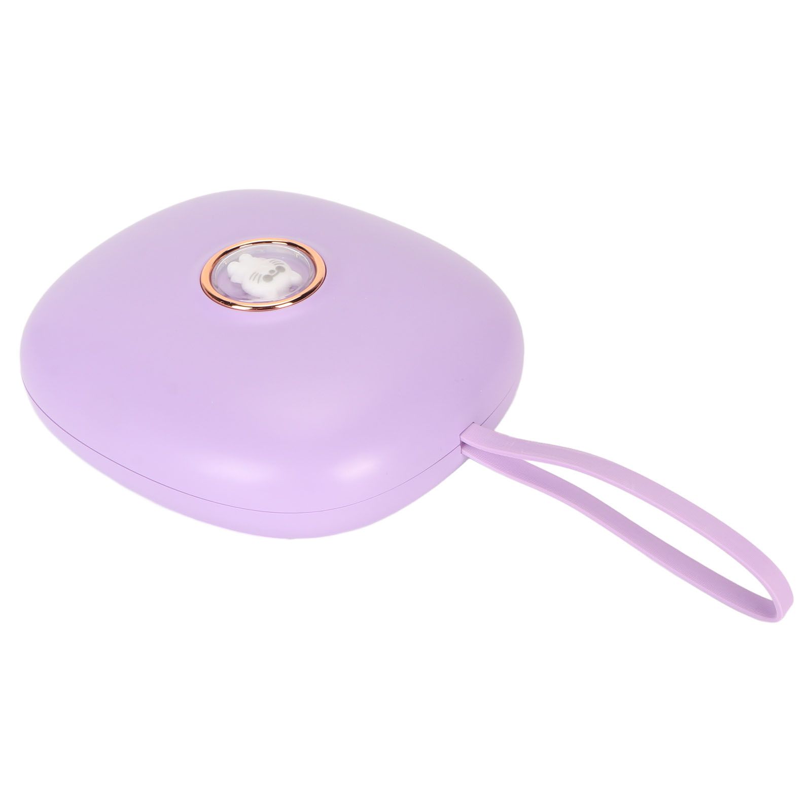 Vibrating Digital Alarm Clock Portable LED Electronic Digital Alarm Clock for Heavy Sleepers Students Children Lilac Purple - Image 7