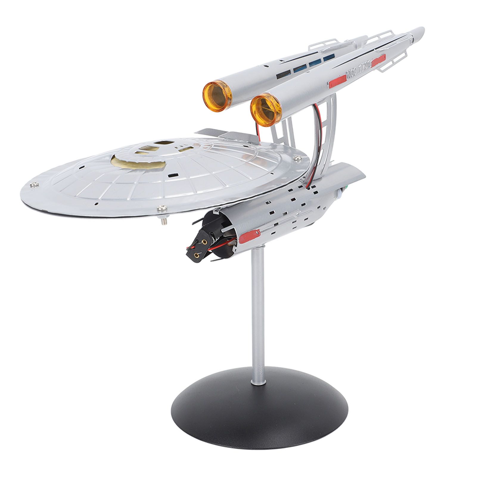 Spaceship Model with Lights 1:1000 Life Like High Durability Spaceship Toy for Display Collection - Image 3