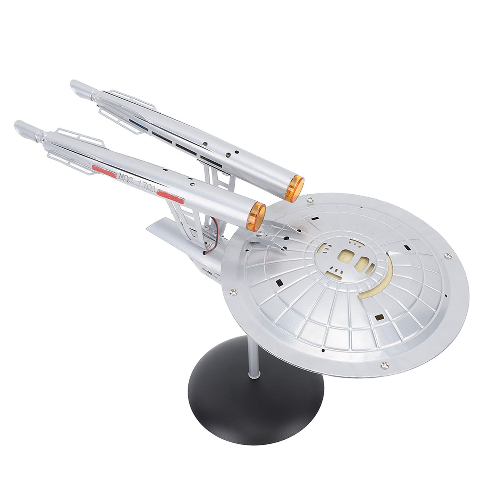 Spaceship Model with Lights 1:1000 Life Like High Durability Spaceship Toy for Display Collection - Image 4