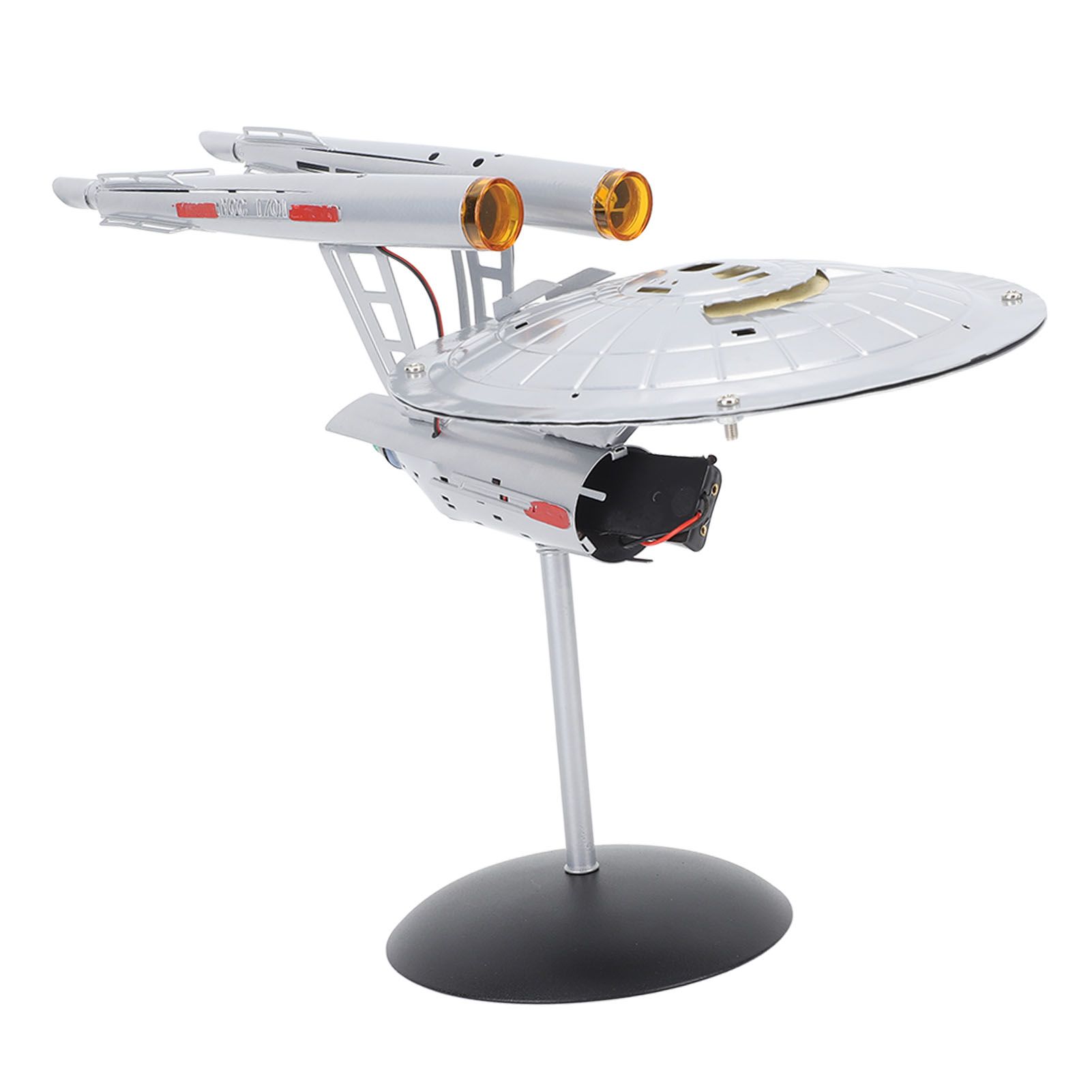 Spaceship Model with Lights 1:1000 Life Like High Durability Spaceship Toy for Display Collection - Image 5