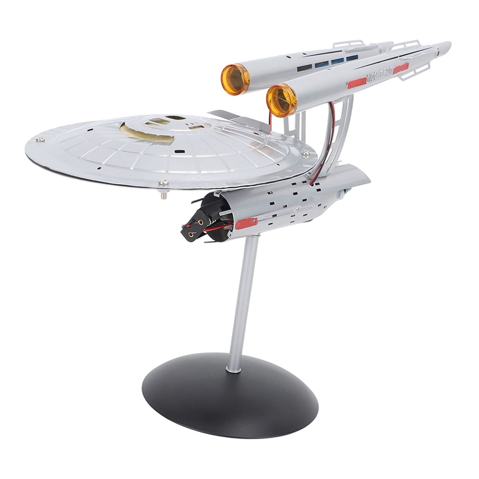 Spaceship Model with Lights 1:1000 Life Like High Durability Spaceship Toy for Display Collection - Image 6