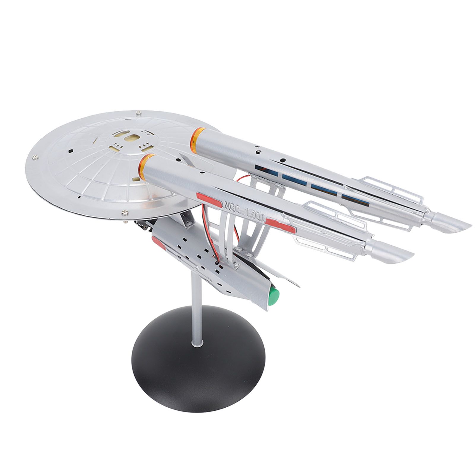 Spaceship Model with Lights 1:1000 Life Like High Durability Spaceship Toy for Display Collection - Image 8