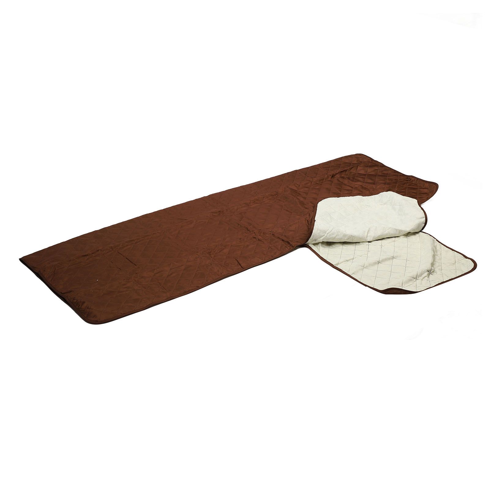 Sofa Protective Cover Waterproof Washable Wear Resistant 2 Seats Polyester Mat for Pets Brown - Image 2