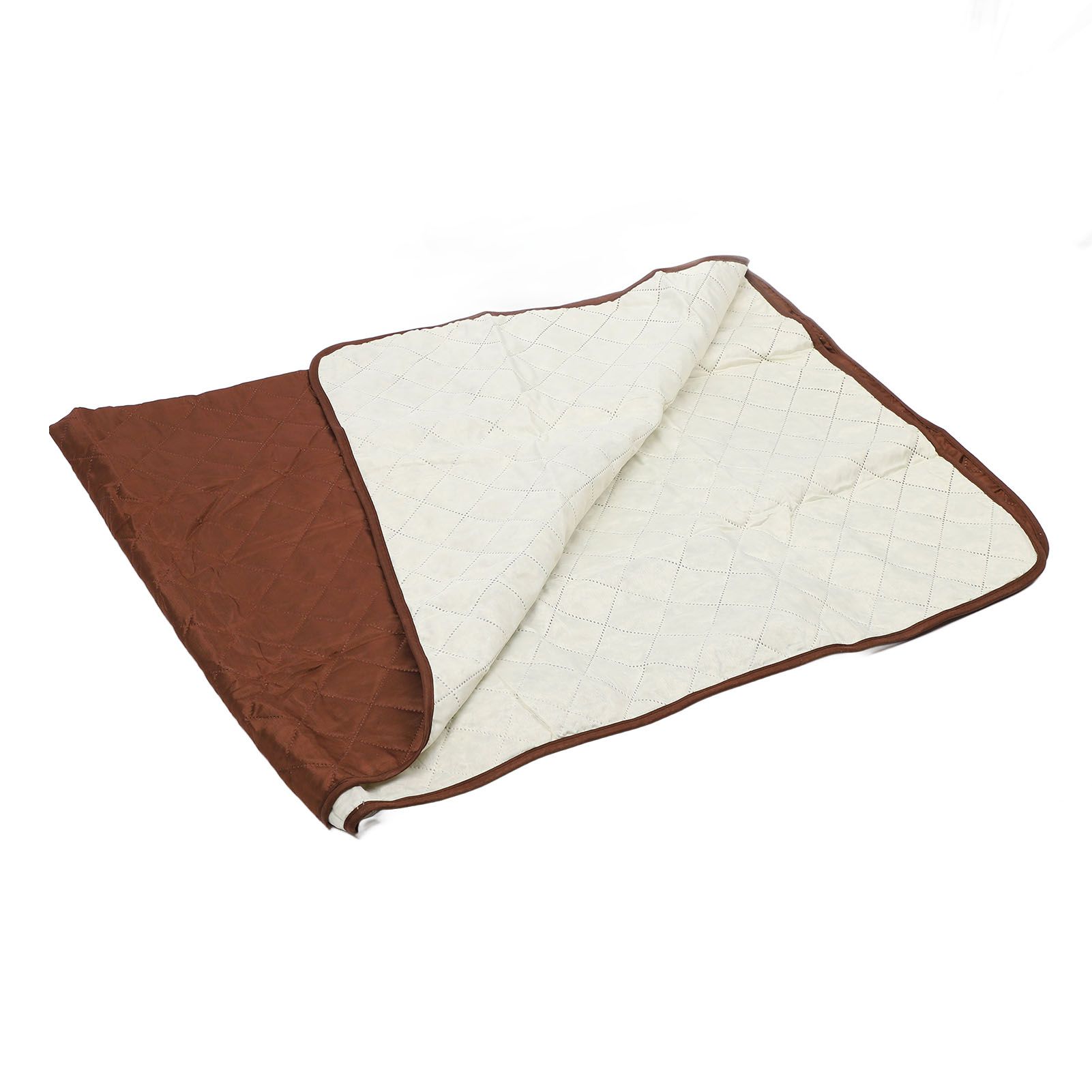 Sofa Protective Cover Waterproof Washable Wear Resistant 2 Seats Polyester Mat for Pets Brown - Image 4