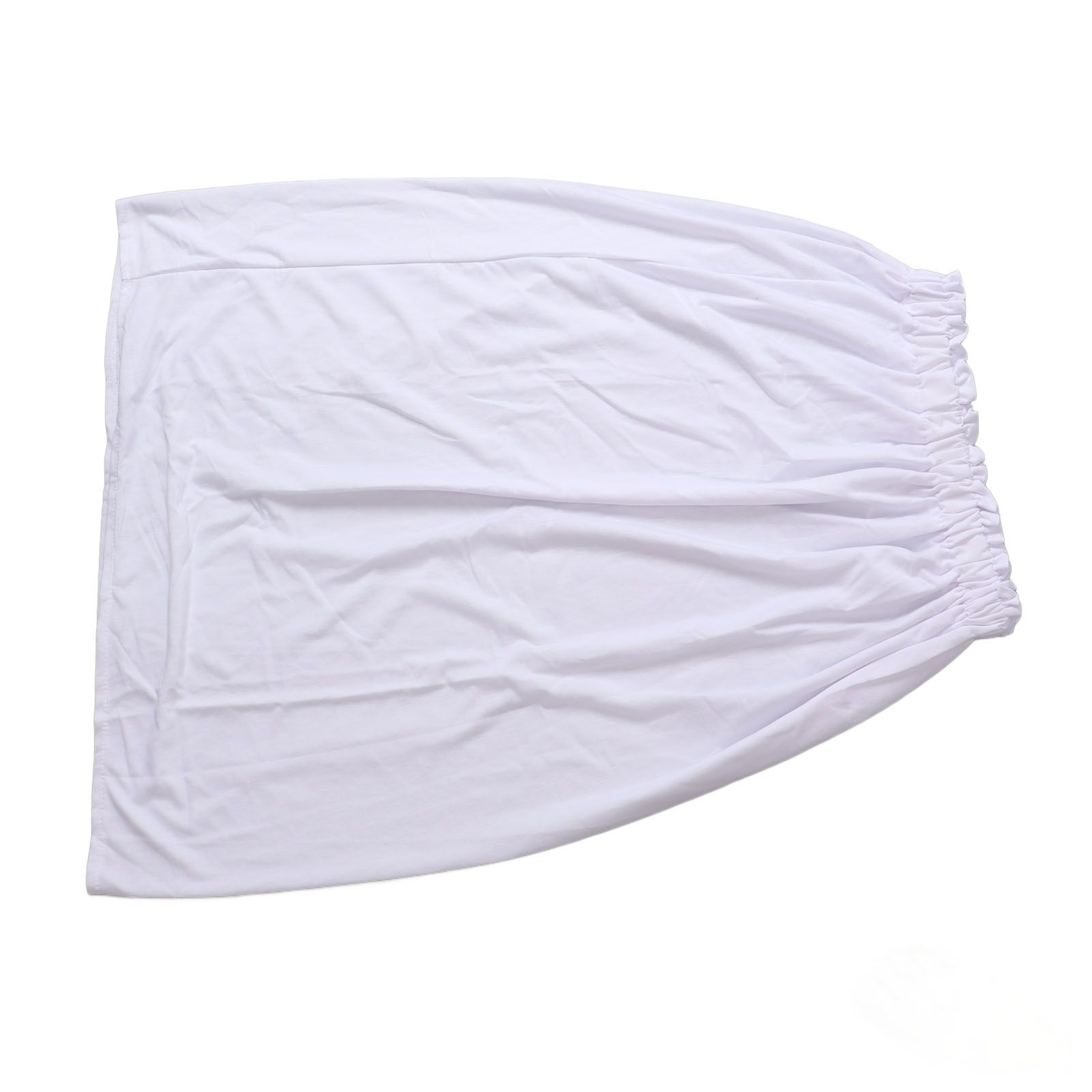 Women Bath Towel Wrap Cotton Boob Tube Top Bath Towel Skirt Dree for Travel Beach White - Image 8