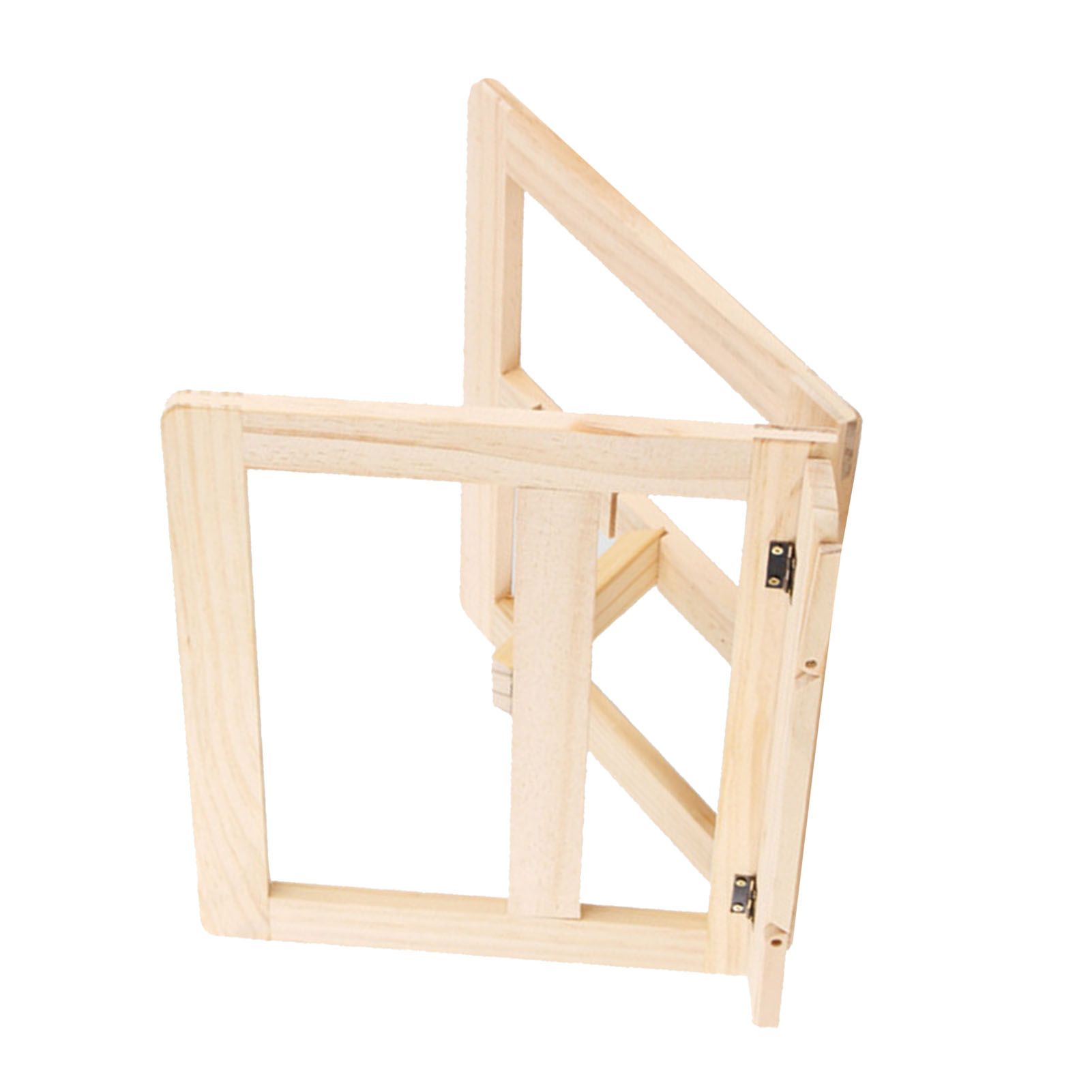 Wooden Book Stand Adjustable Book Holder Reading Stand Recipe Cookbook Holder for Kid Adult Home Wooden Clip - Image 2