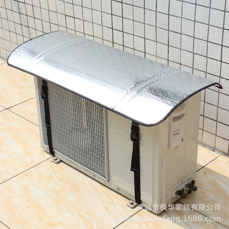 Air Conditioner Outdoor Unit Top Cover Dust Prevention Rainproof Windproof Outdoor AC Cover for 85x40cm/33.5x15.7in - Image 6