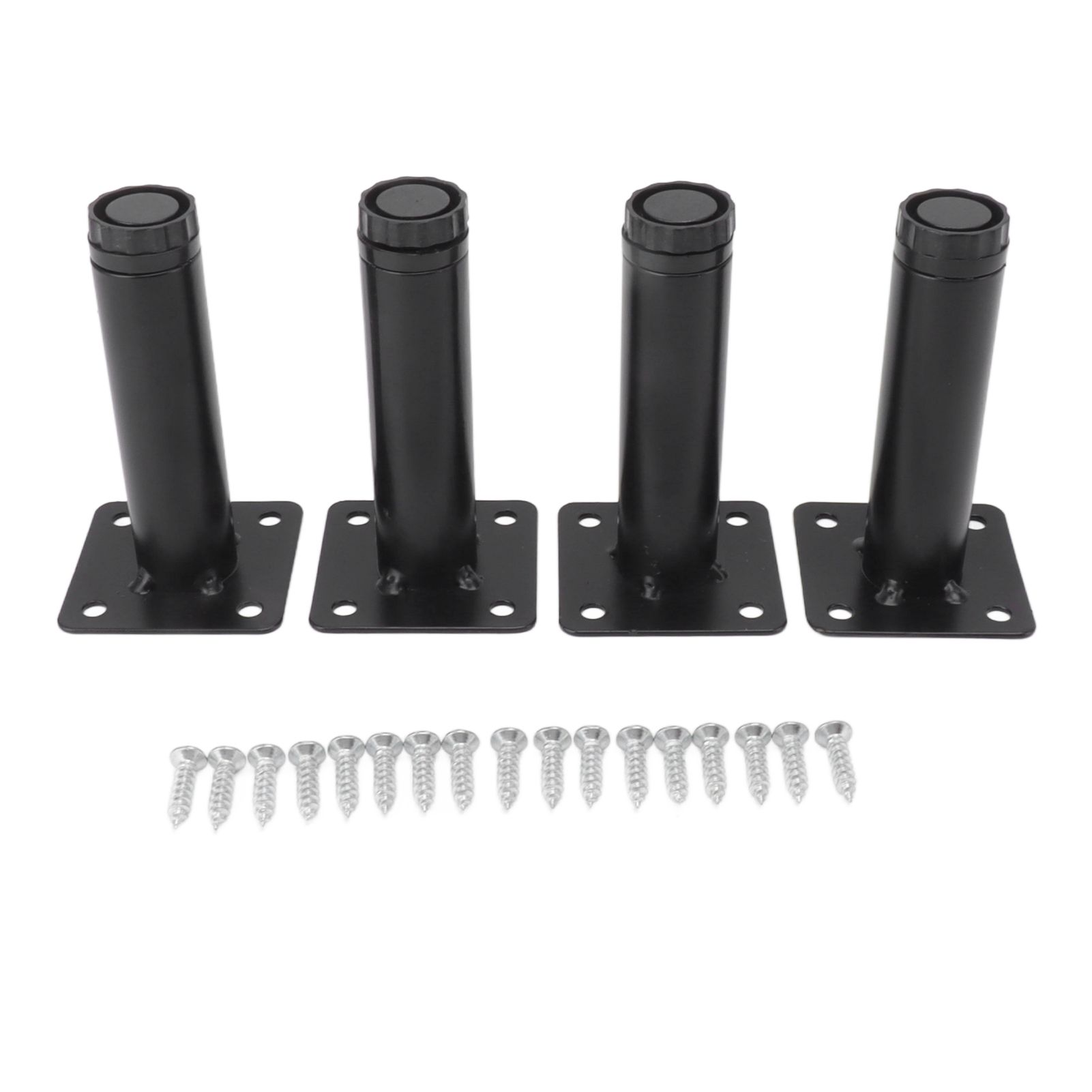 Furniture Legs Adjustable Iron Cabinet Legs Metal Round Sofa Support Foot Adjustable Feet for Kitchen Table - Image 2