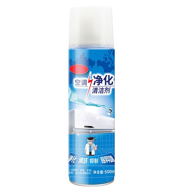 Multi Purpose 500ml Air Conditioner Cleaner for Household Automotive Use Non Disassembling Gentle Car Air Conditioner Cleaner Chinese Edition - Image 1