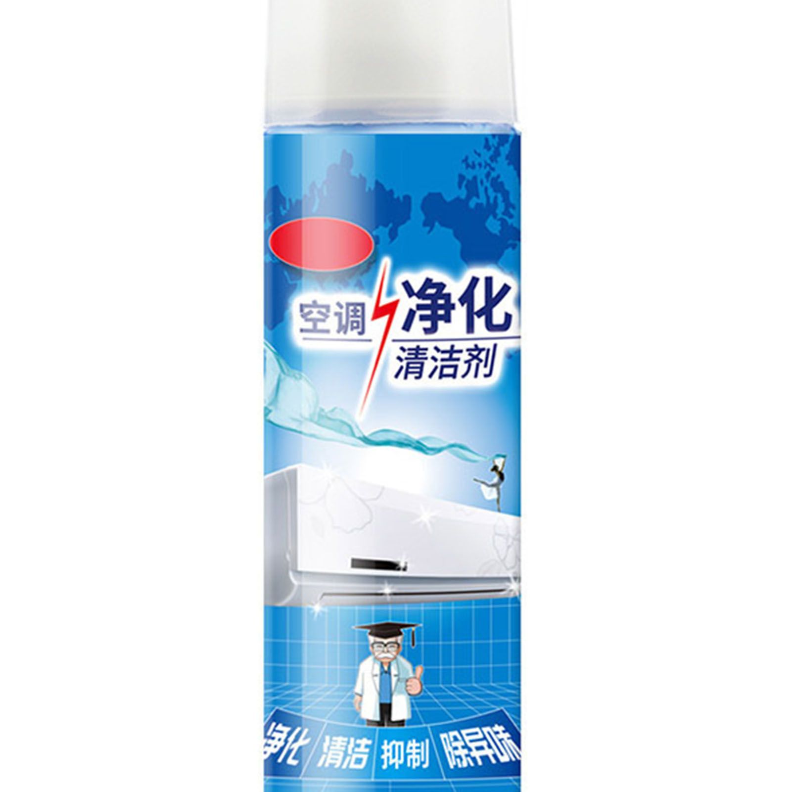 Multi Purpose 500ml Air Conditioner Cleaner for Household Automotive Use Non Disassembling Gentle Car Air Conditioner Cleaner Chinese Edition - Image 8