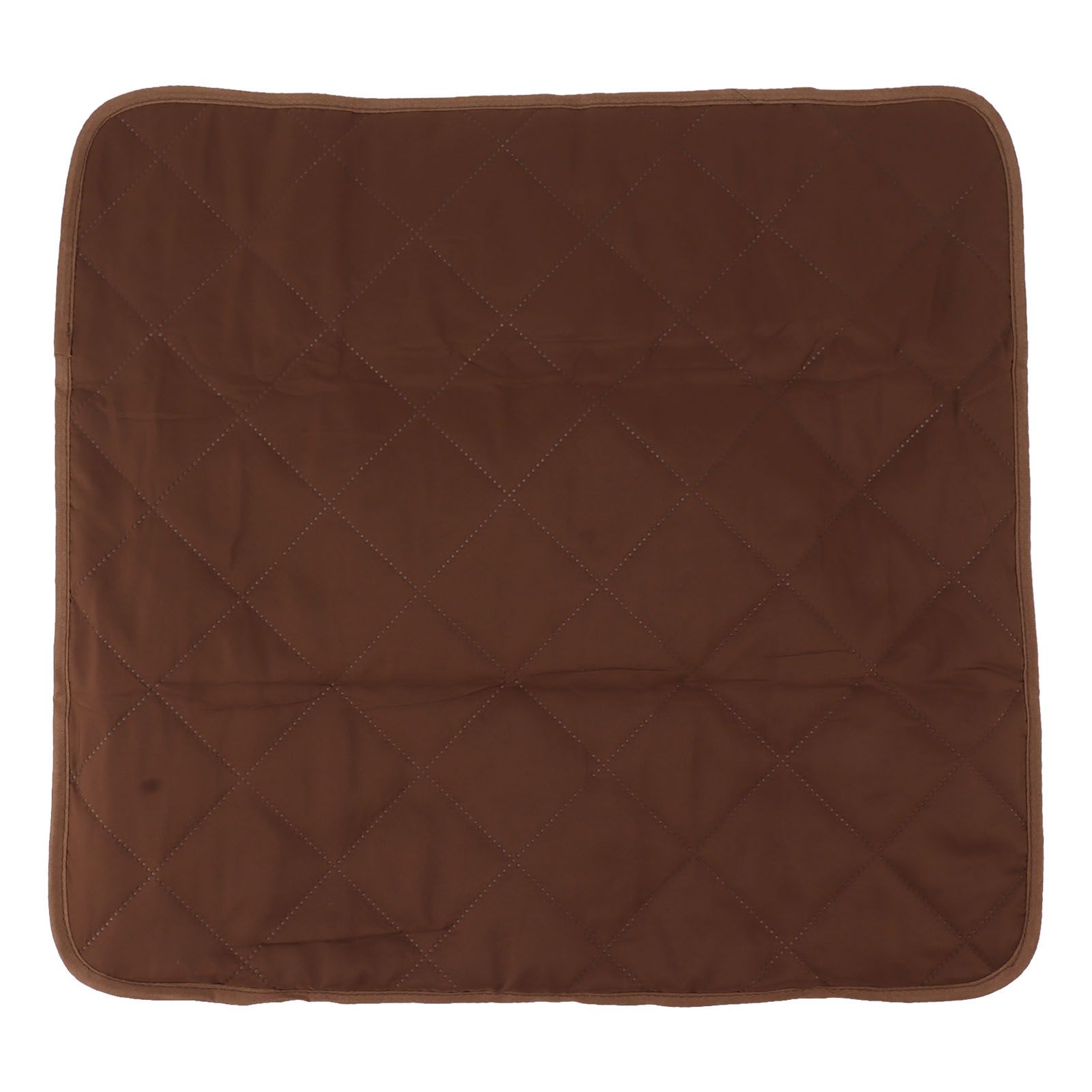 Chair Cushion Brown Chair Cushion Pads Anti Slip Water Absorption Premium Cotton Material Chair Pads for Home Travel Car Office - Image 1