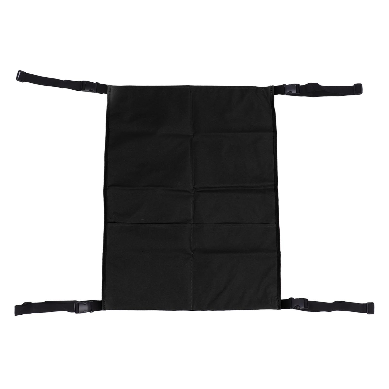Oxygen Tank Holder Bag 600D Oxford Cloth Hook Design Dual Oxygen Tank Holder for Medical Personal Use Black - Image 1