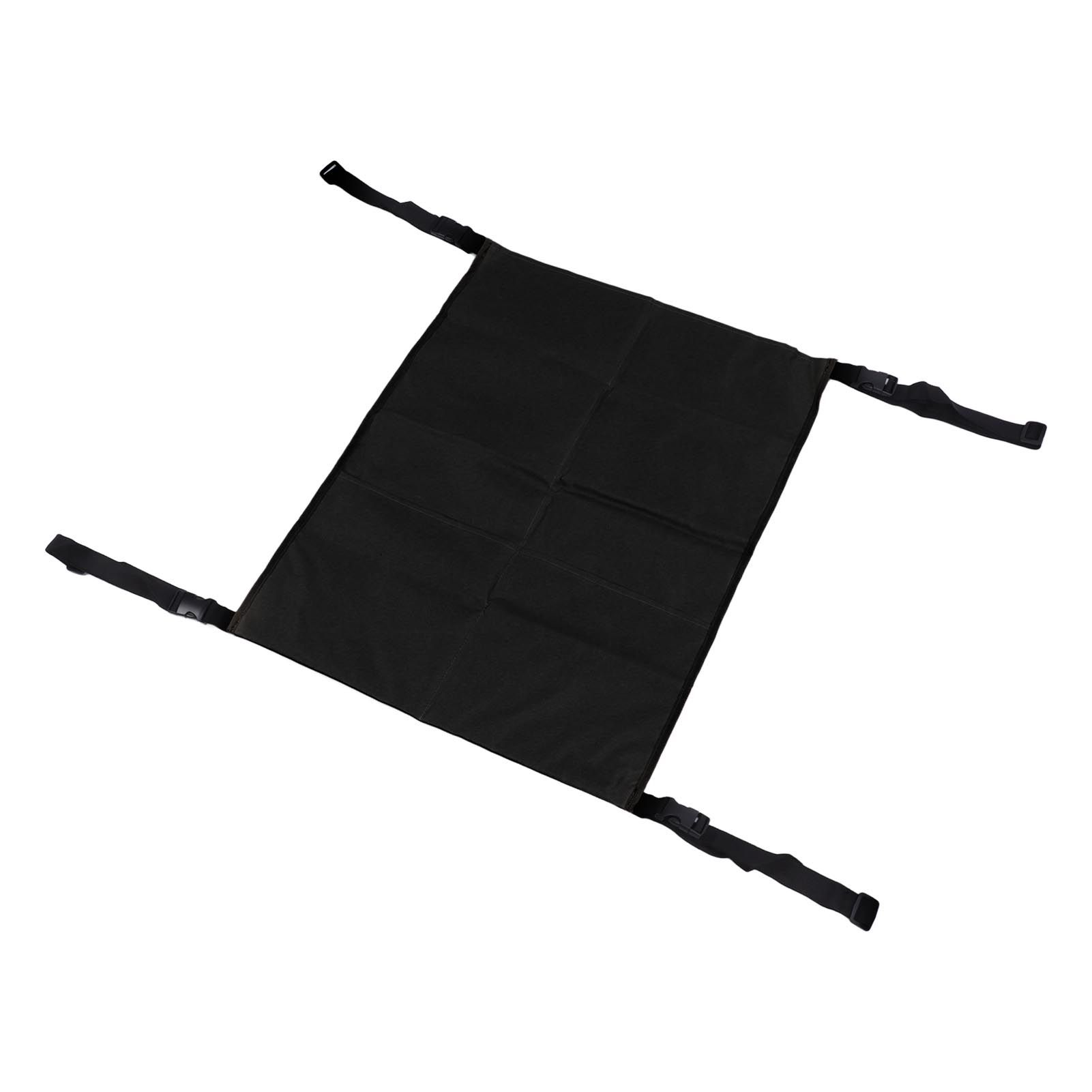 Oxygen Tank Holder Bag 600D Oxford Cloth Hook Design Dual Oxygen Tank Holder for Medical Personal Use Black - Image 2