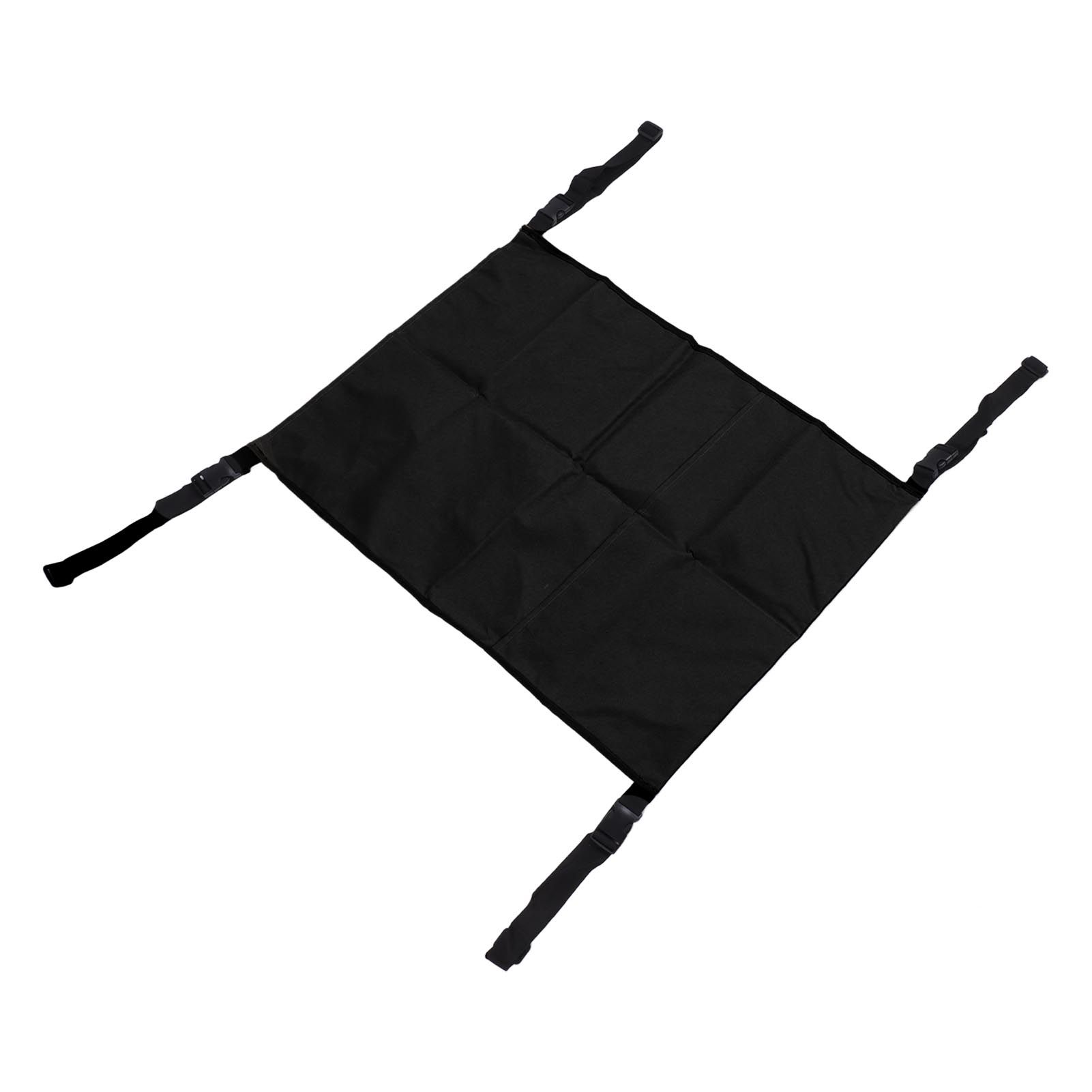 Oxygen Tank Holder Bag 600D Oxford Cloth Hook Design Dual Oxygen Tank Holder for Medical Personal Use Black - Image 4