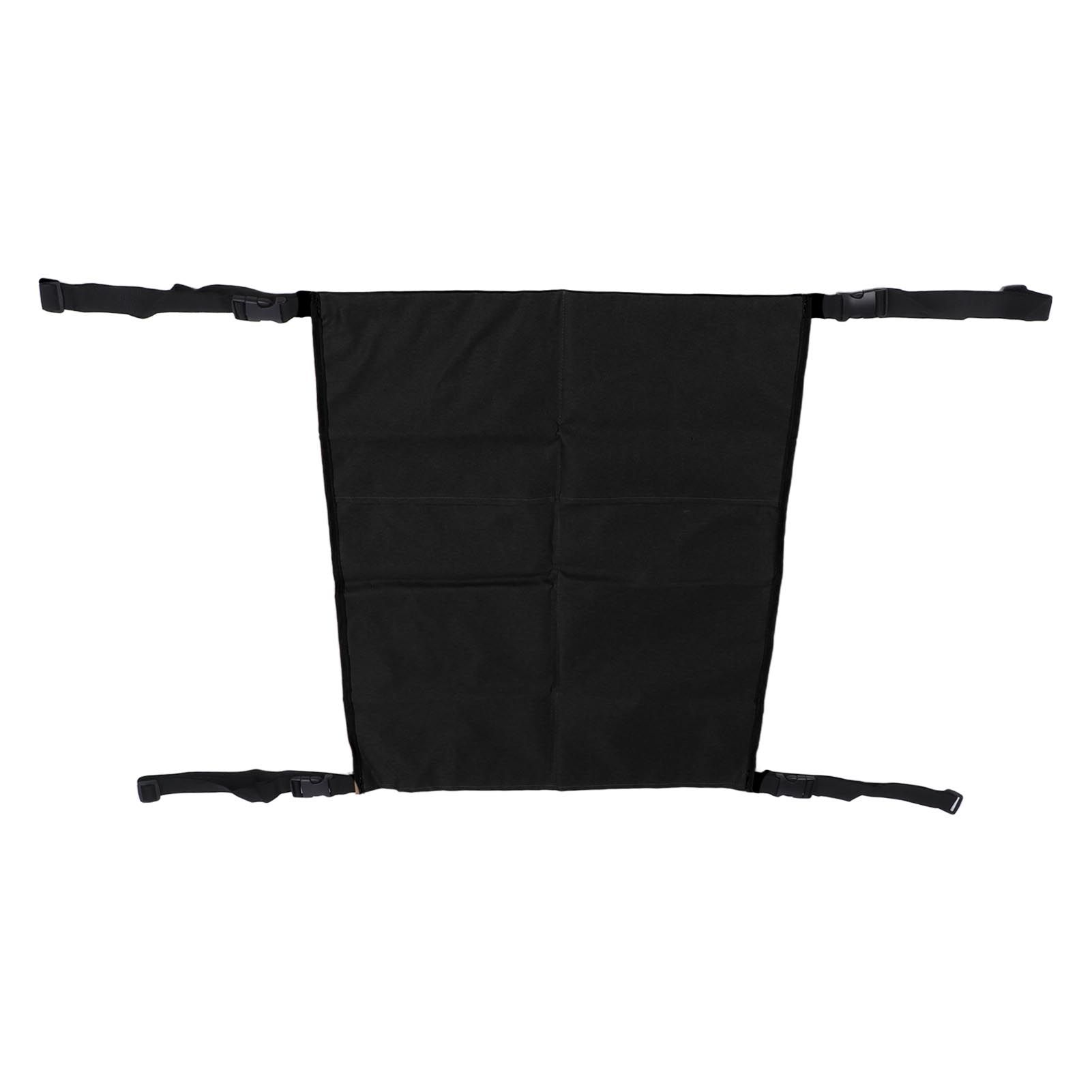 Oxygen Tank Holder Bag 600D Oxford Cloth Hook Design Dual Oxygen Tank Holder for Medical Personal Use Black - Image 8